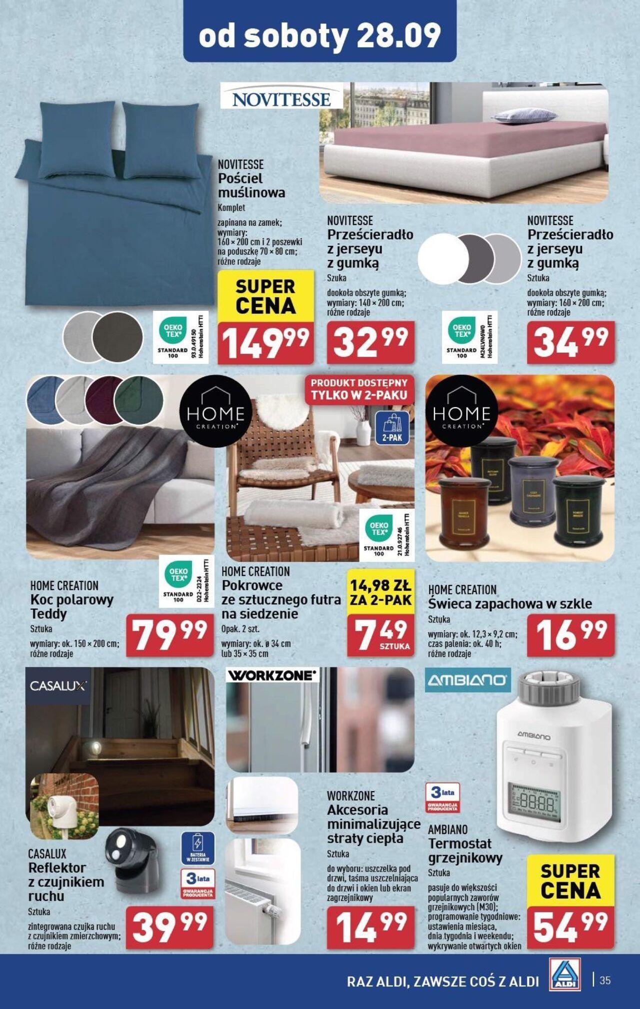 aldi - Aldi Gazetka 23.09.2024 - 28.09.2024 - page: 35