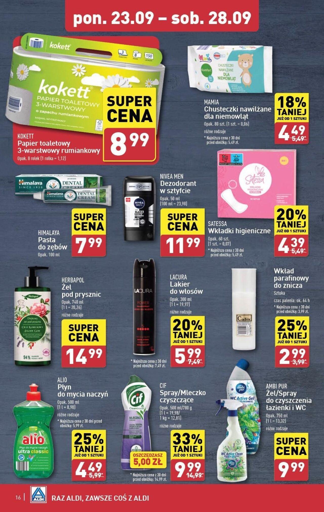 aldi - Aldi Gazetka 23.09.2024 - 28.09.2024 - page: 16