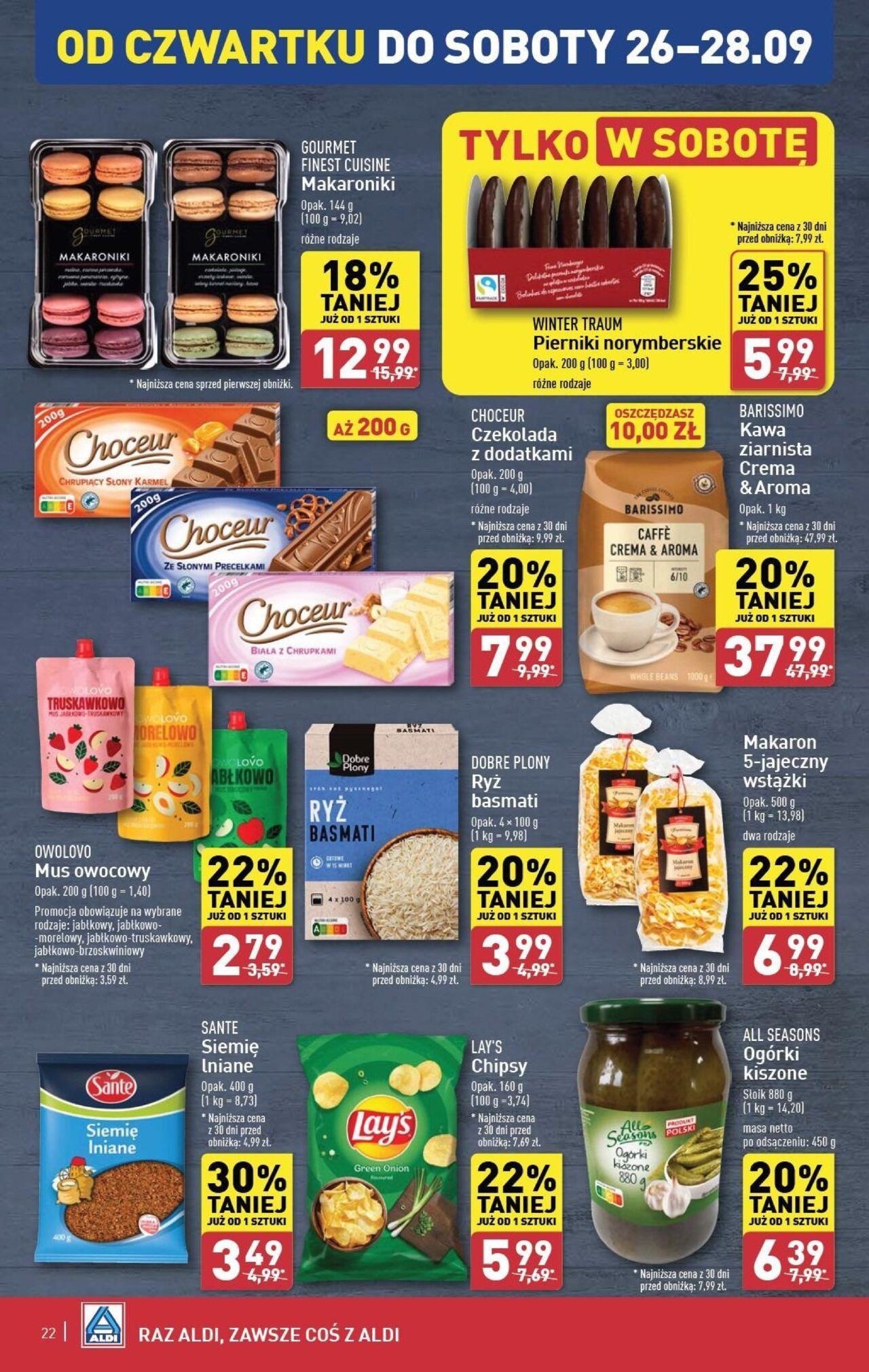 aldi - Aldi Gazetka 23.09.2024 - 28.09.2024 - page: 22