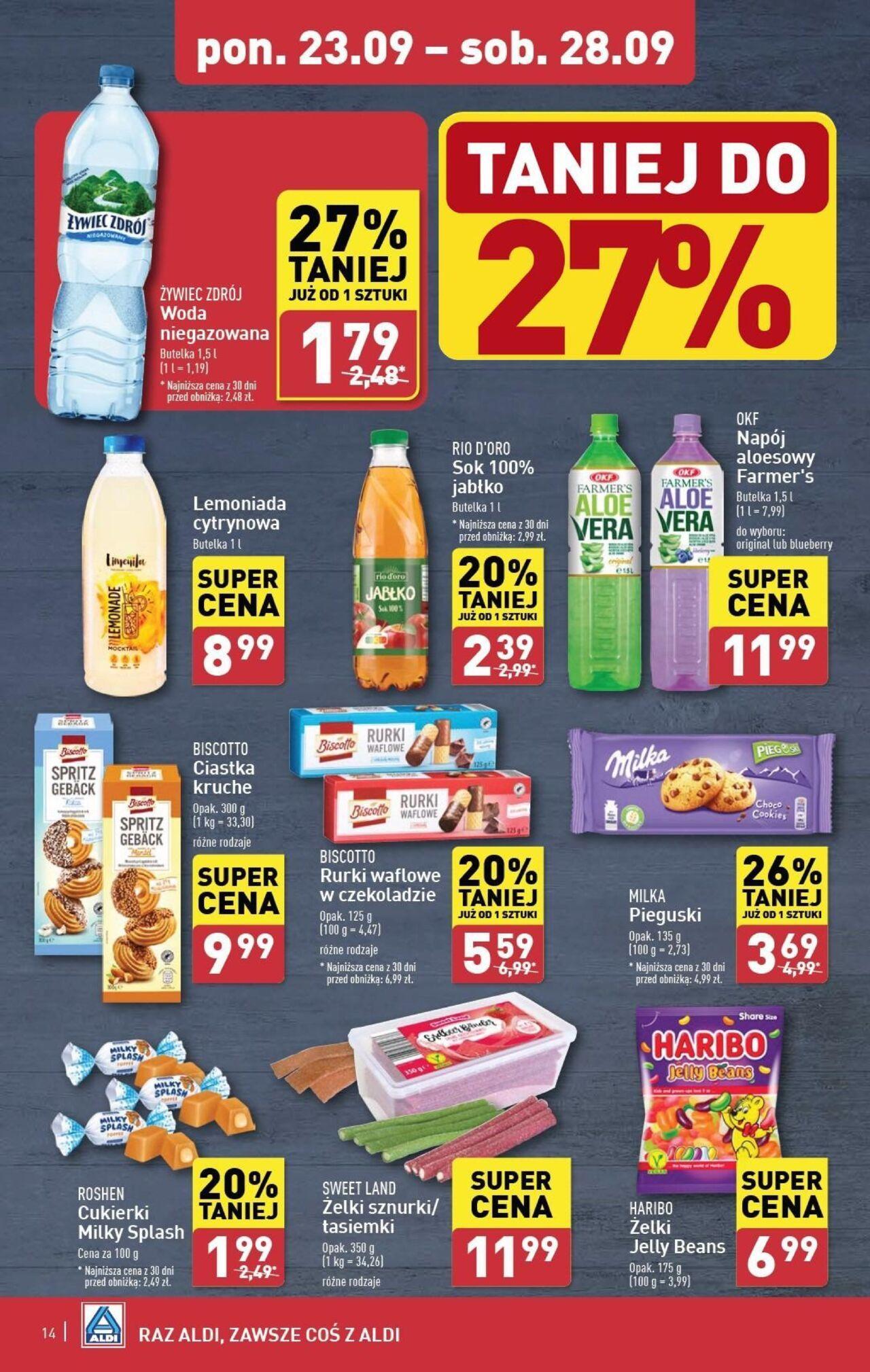 aldi - Aldi Gazetka 23.09.2024 - 28.09.2024 - page: 14