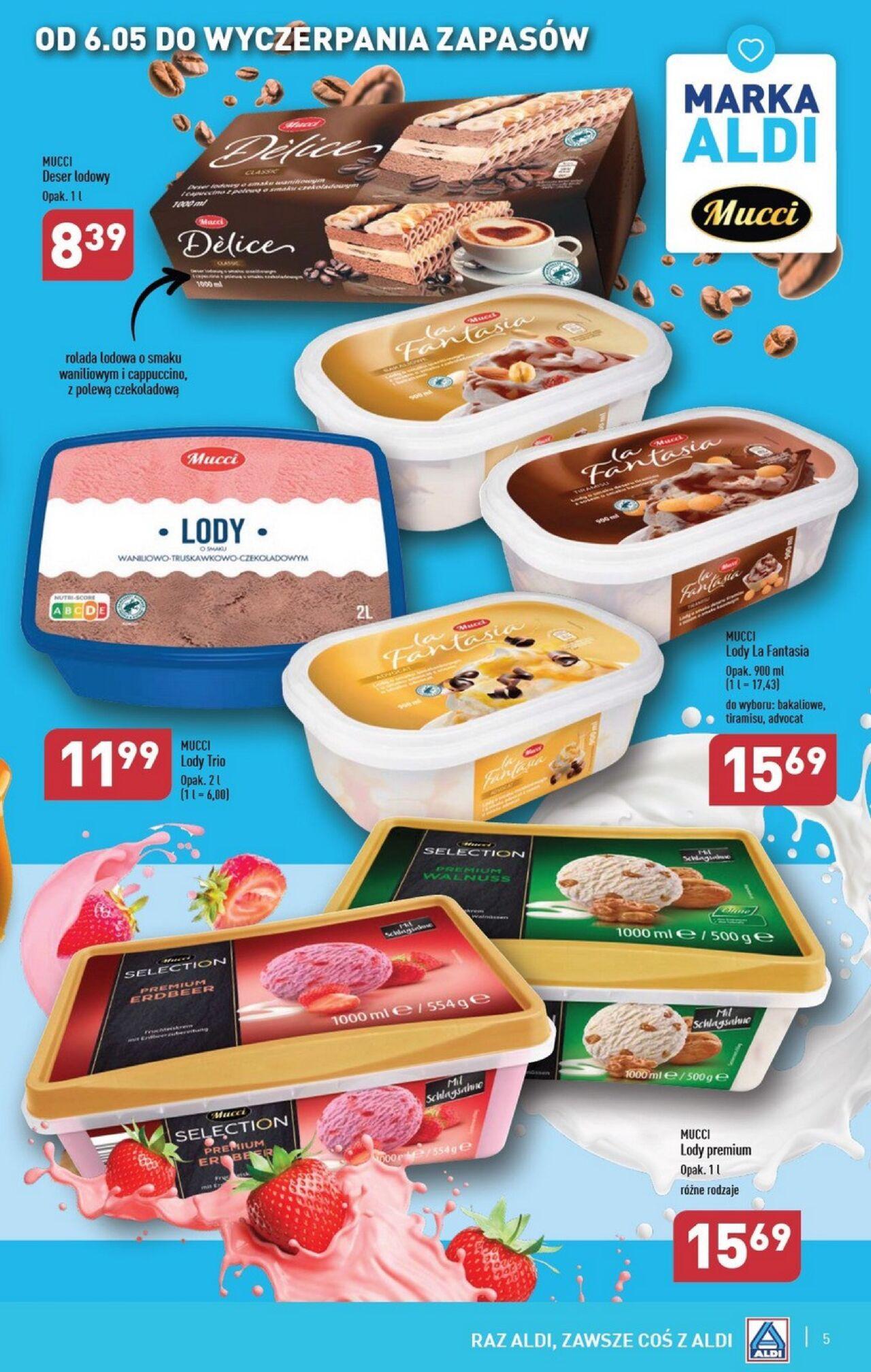 aldi - Aldi Gazetka - Lody od poniedziałku 06.05.2024 - page: 5