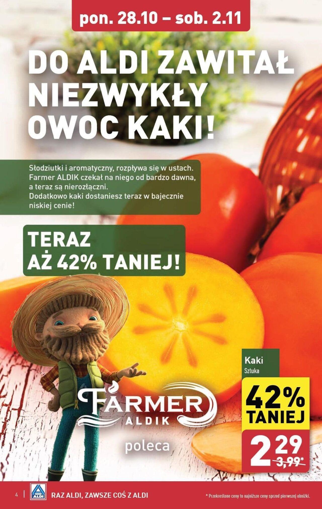 aldi - Aldi Gazetka - Farmer 28.10.2024 - 02.11.2024 - page: 4