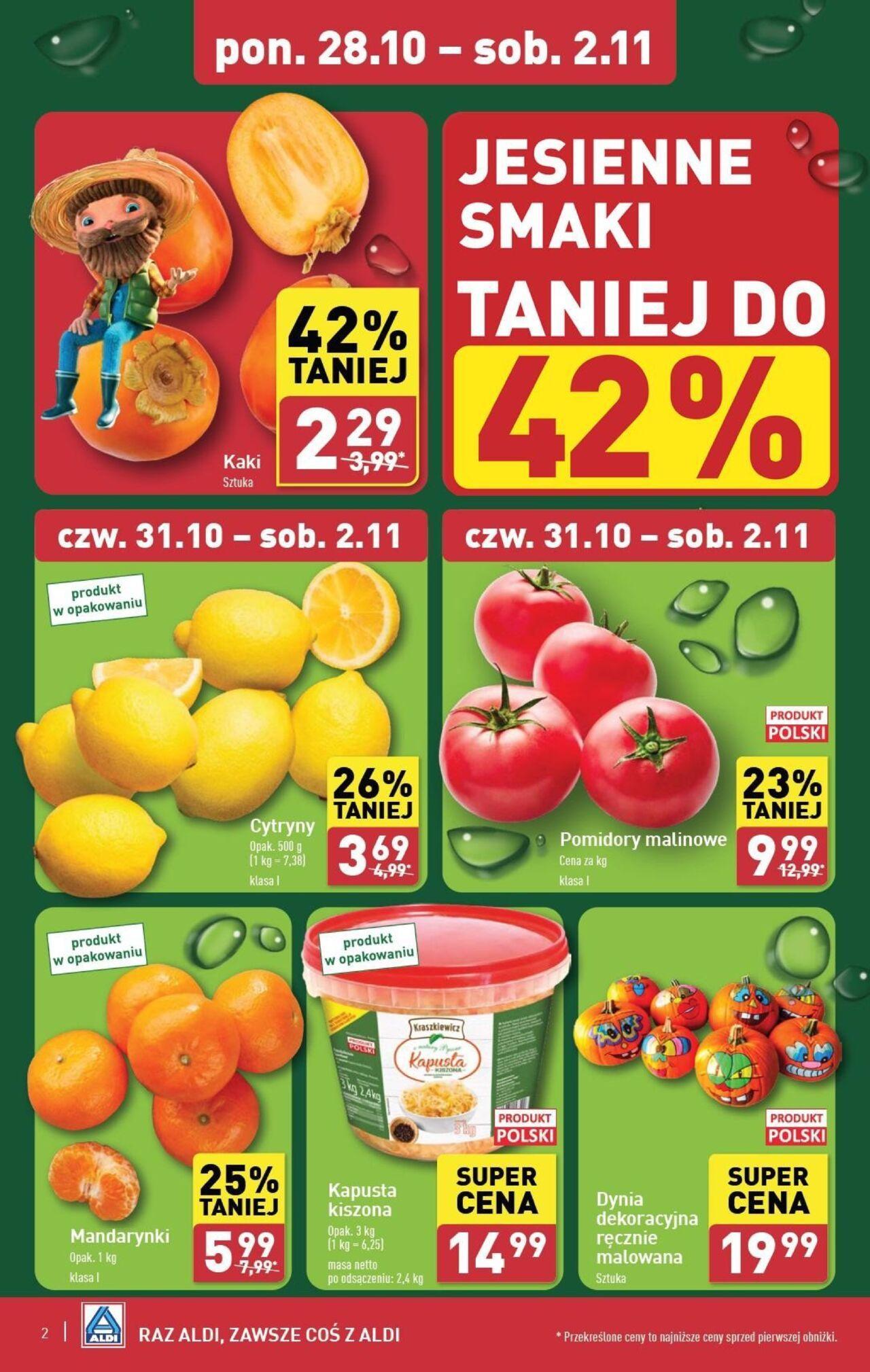 aldi - Aldi Gazetka - Farmer 28.10.2024 - 02.11.2024 - page: 2