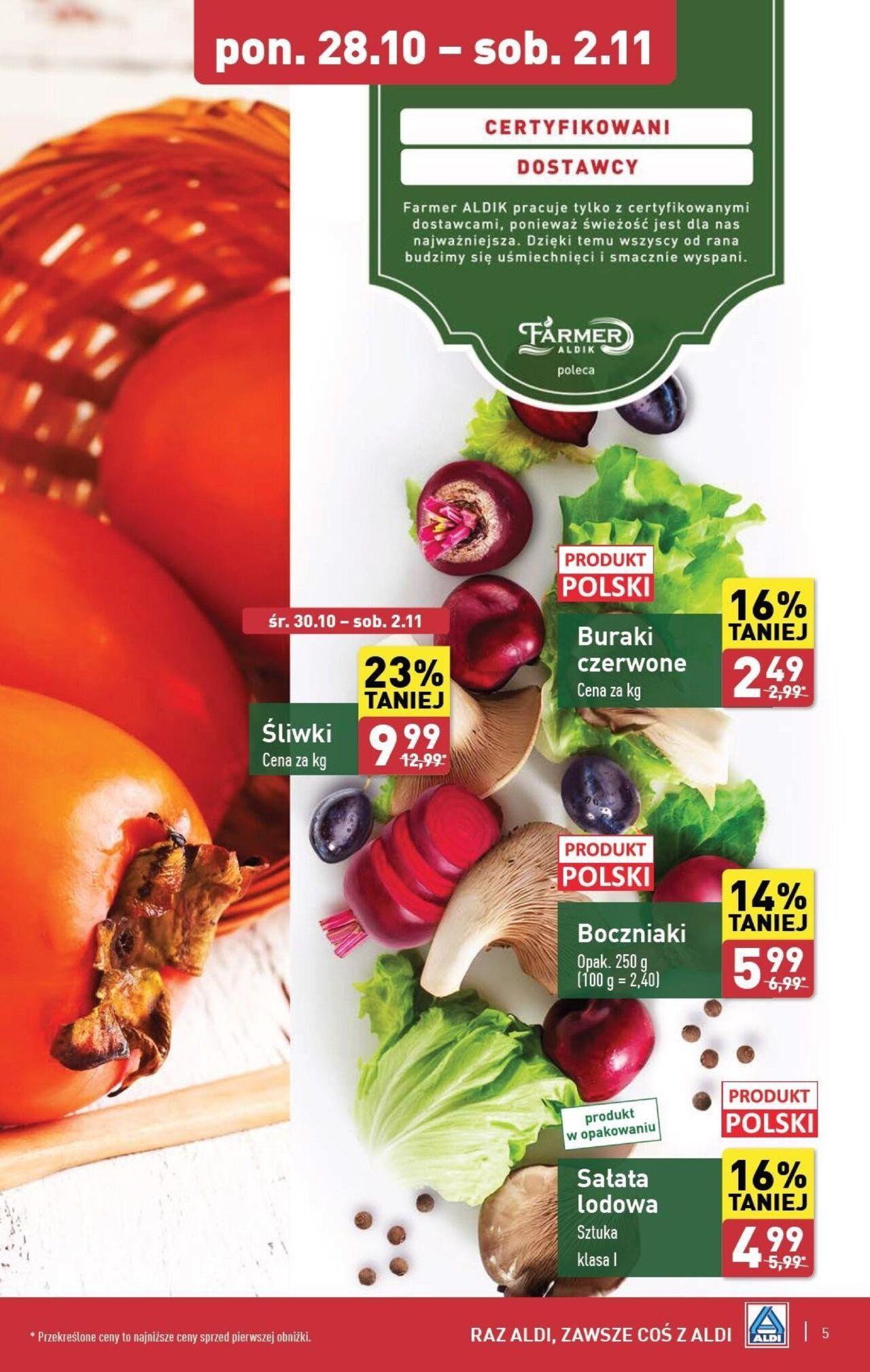 aldi - Aldi Gazetka - Farmer 28.10.2024 - 02.11.2024 - page: 5