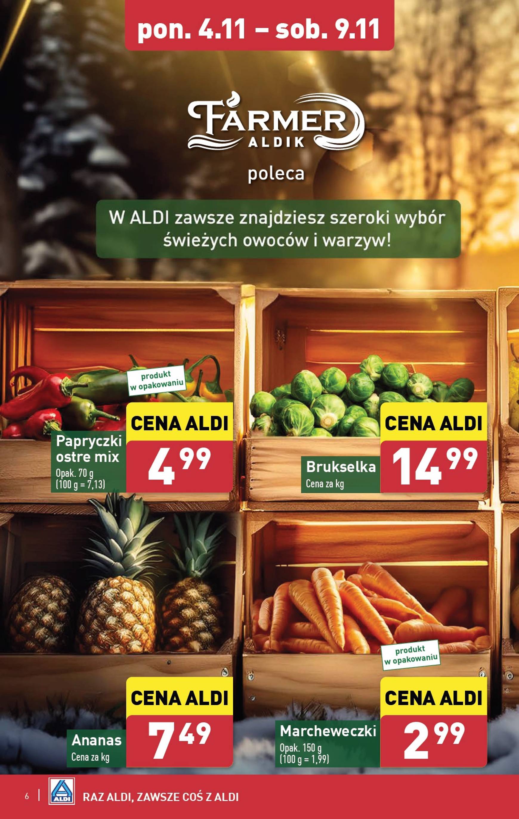 aldi - ALDI - Farmer Aldik gazetka ważna od 04.11. - 09.11. - page: 6