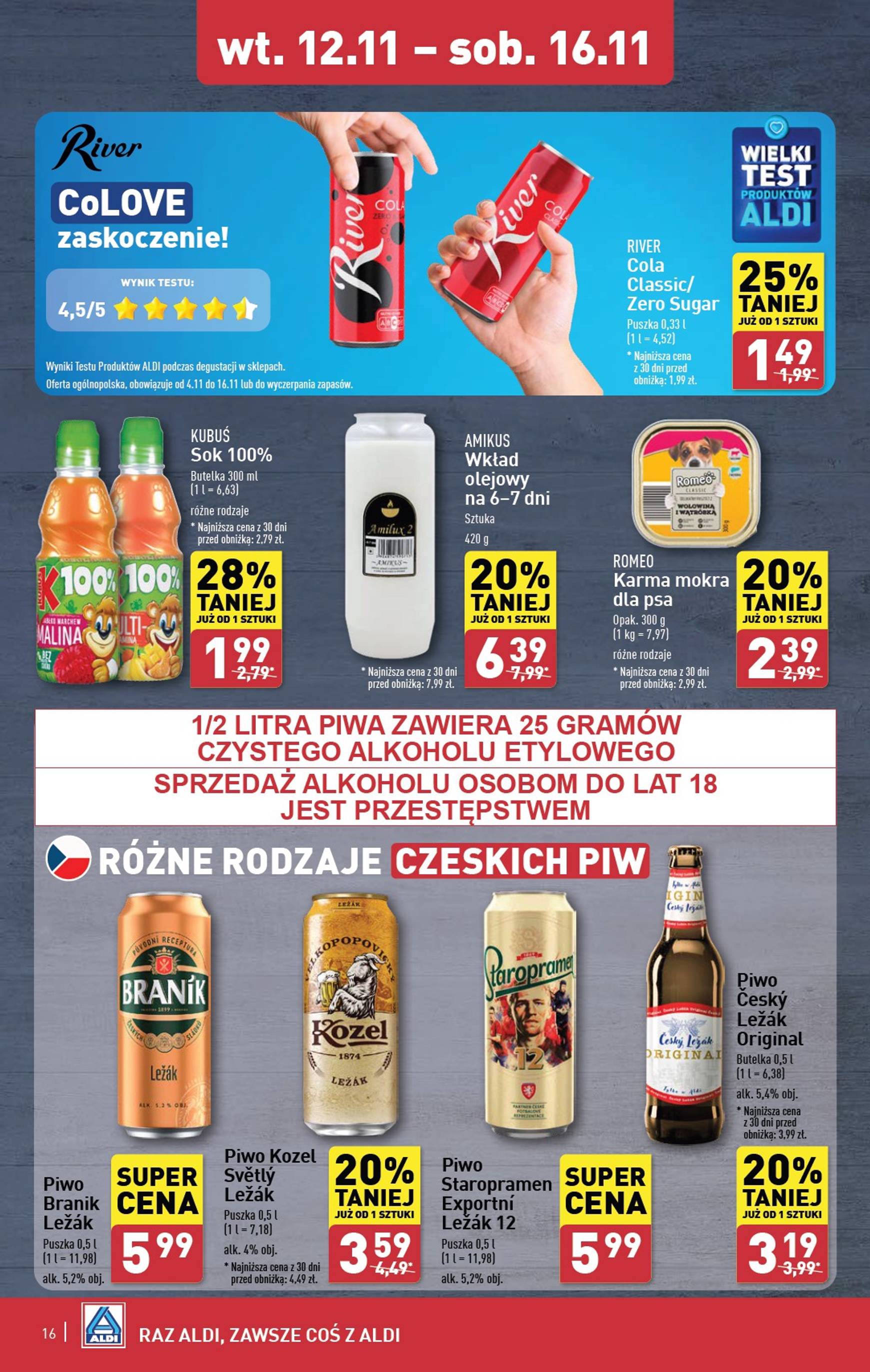 aldi - ALDI gazetka ważna od 12.11. - 16.11. - page: 16