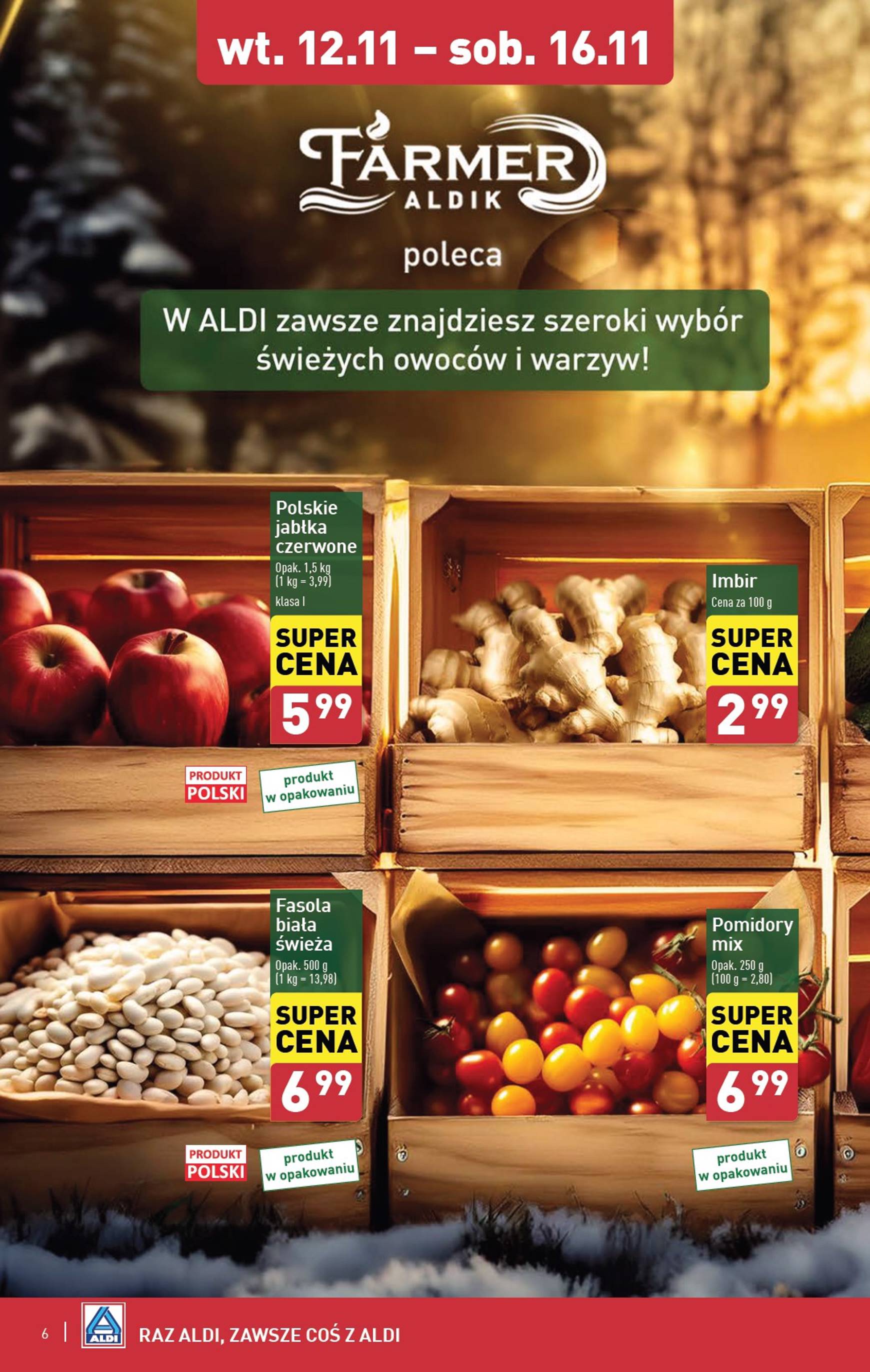 aldi - ALDI - Farmer Aldik gazetka ważna od 13.11. - 16.11. - page: 6