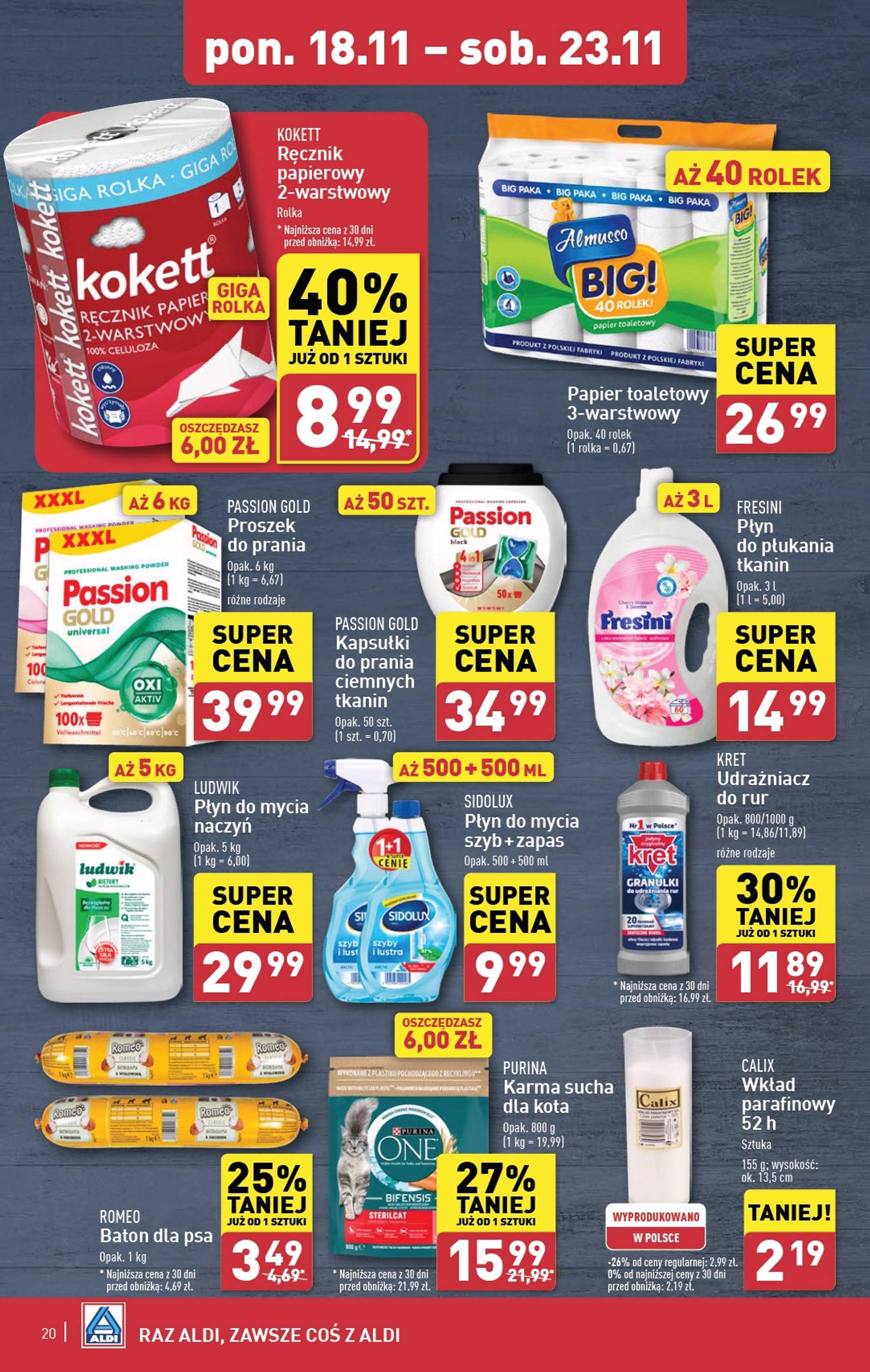 aldi - ALDI gazetka ważna od 18.11. - 23.11. - page: 20