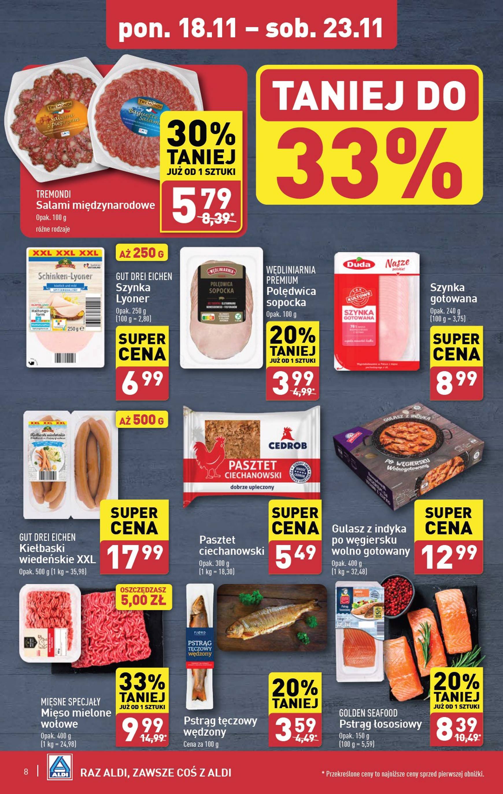 aldi - ALDI gazetka ważna od 18.11. - 23.11. - page: 8