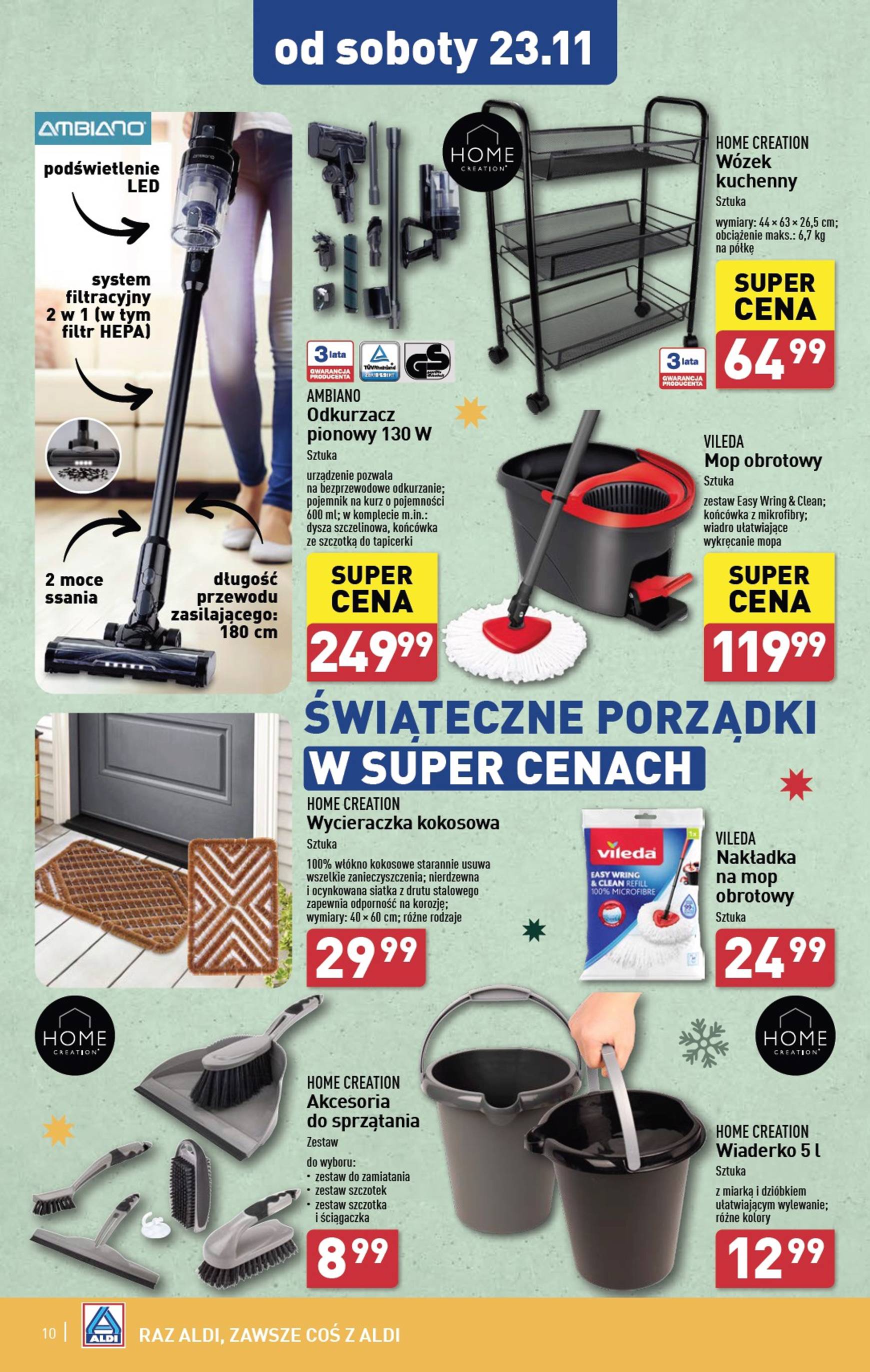 aldi - ALDI - Przemysłowe i tekstylia gazetka ważna od 20.11. - 26.11. - page: 10