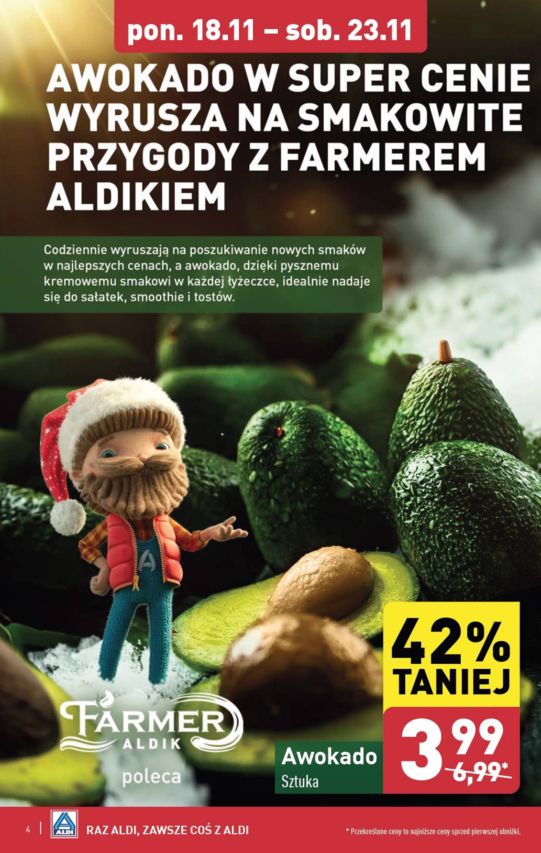 aldi - Aldi - Farmer Aldik gazetka ważna od 18.11. - 23.11. - page: 4