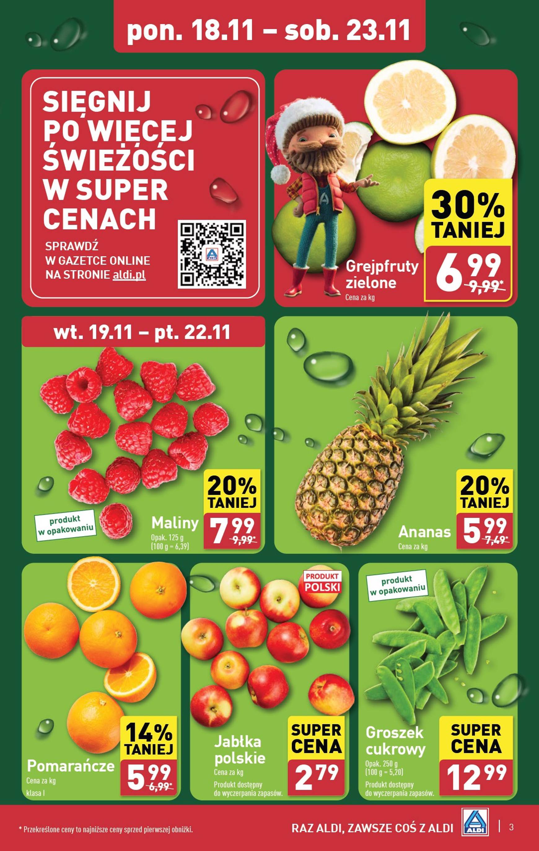 aldi - Aldi - Farmer Aldik gazetka ważna od 18.11. - 23.11. - page: 3