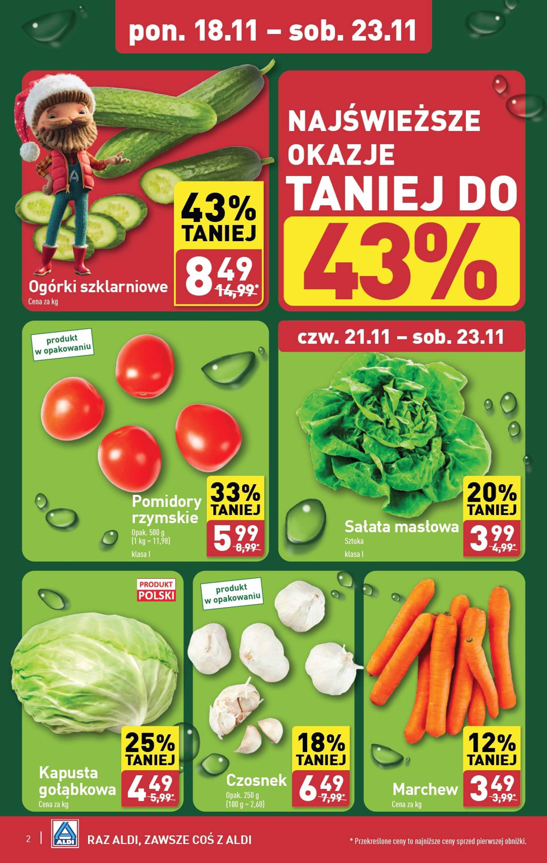 aldi - Aldi - Farmer Aldik gazetka ważna od 18.11. - 23.11. - page: 2