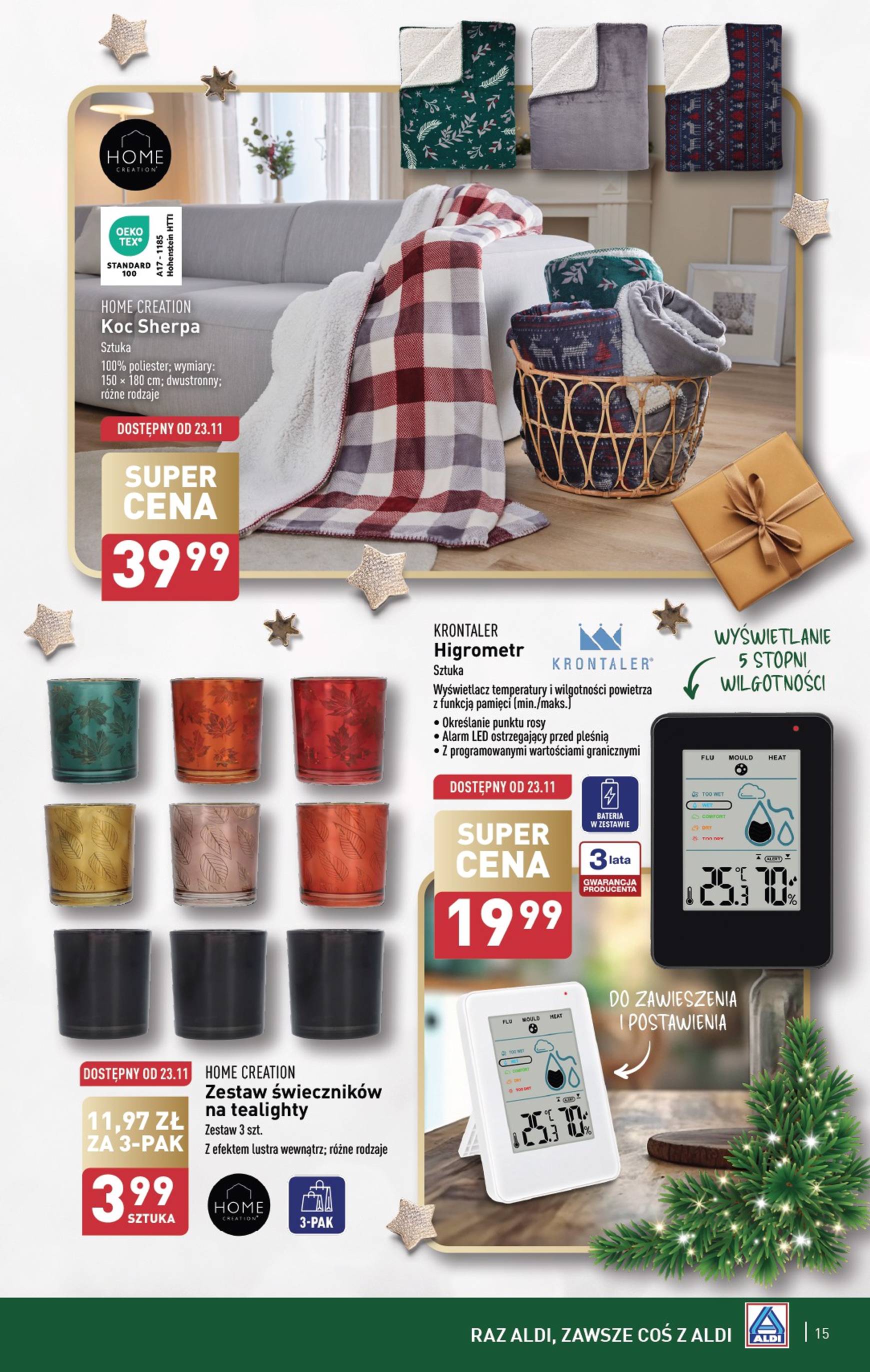 aldi - ALDI - Świąt gazetka ważna od 06.11. - 31.12. - page: 15