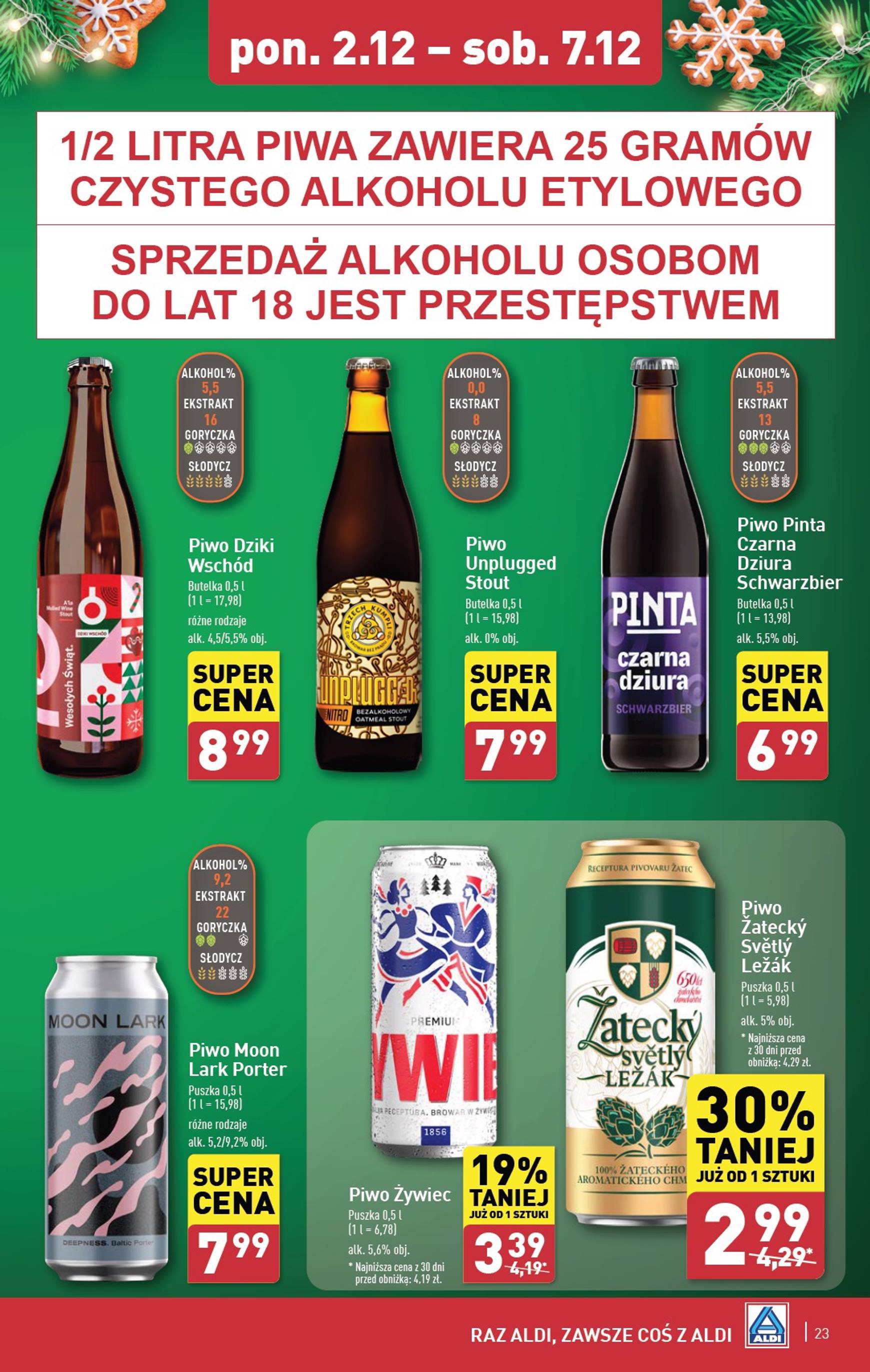 aldi - ALDI gazetka ważna od 02.12. - 07.12. - page: 23