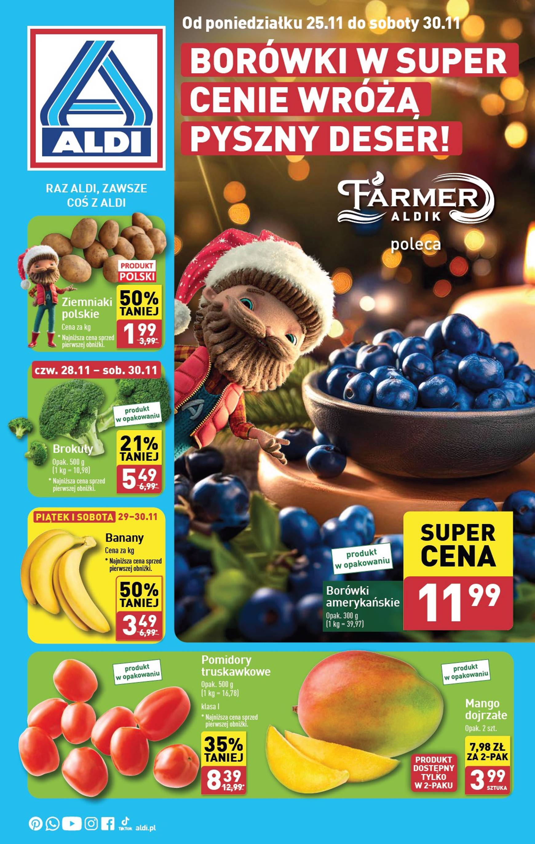 aldi - ALDI - Farmer Aldik gazetka ważna od 25.11. - 30.11.