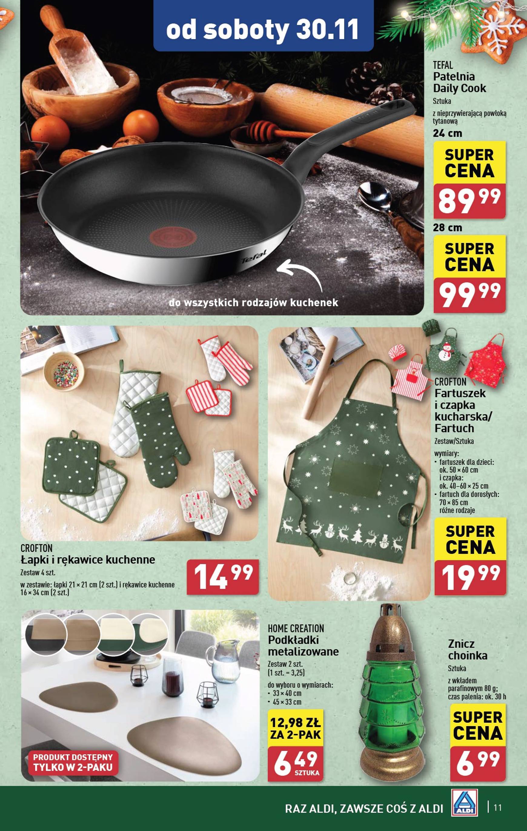 aldi - ALDI - Artykuły przemysłowe i tekstylia Black Week gazetka ważna od 25.11. - 30.11. - page: 11