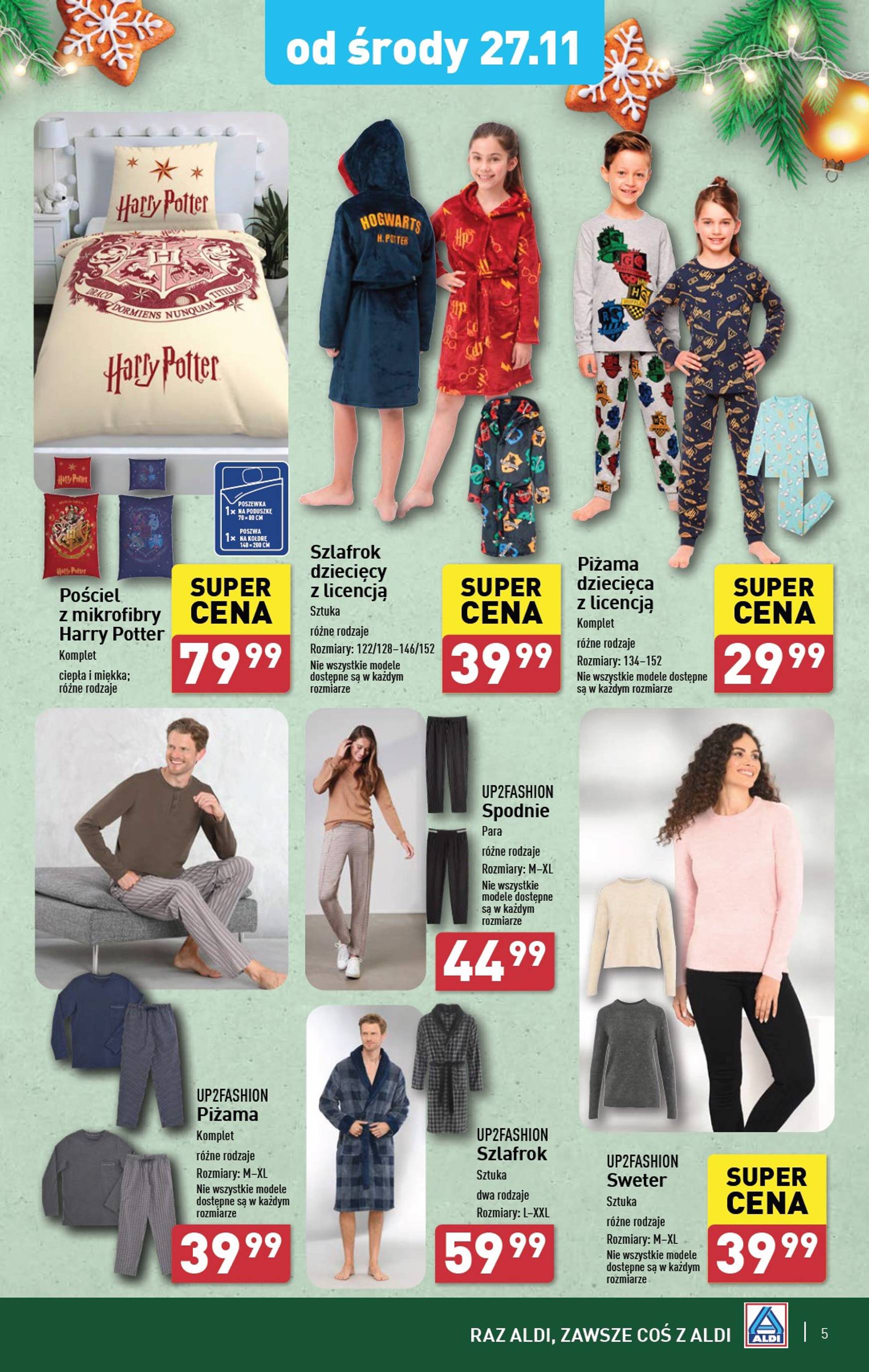 aldi - ALDI - Artykuły przemysłowe i tekstylia Black Week gazetka ważna od 25.11. - 30.11. - page: 5