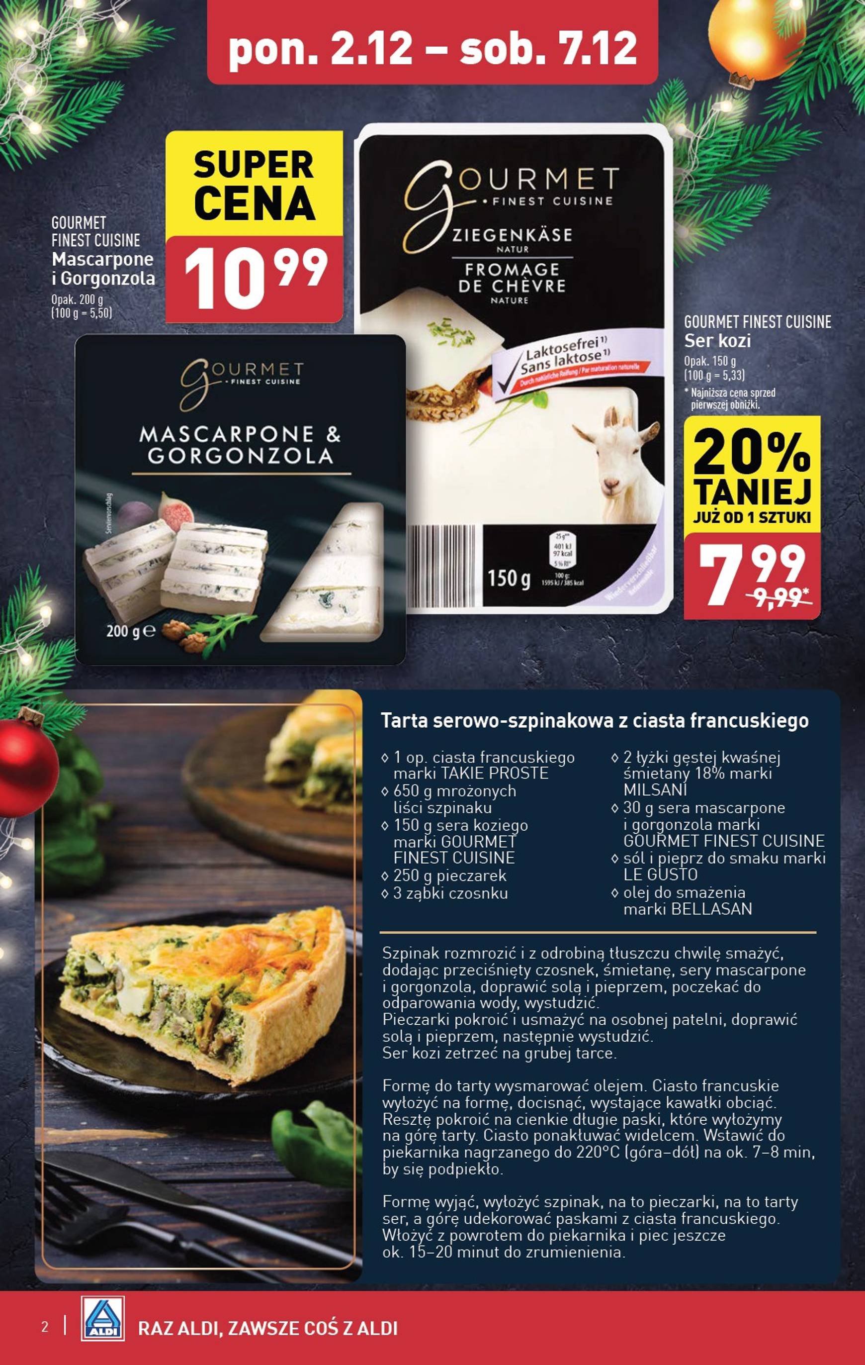 aldi - ALDI - Gourmet gazetka ważna od 02.12. - 07.12. - page: 2