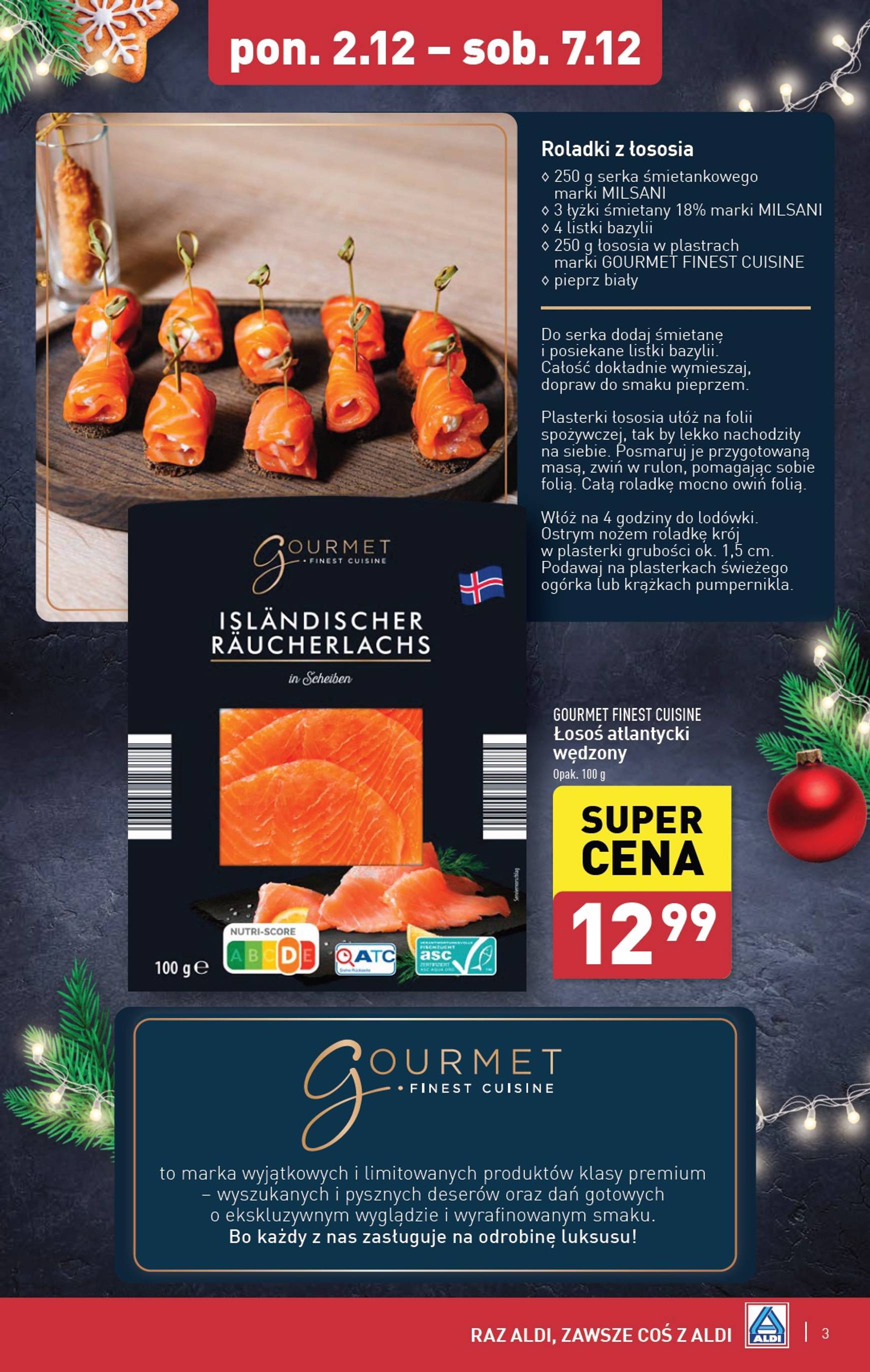 aldi - ALDI - Gourmet gazetka ważna od 02.12. - 07.12. - page: 3