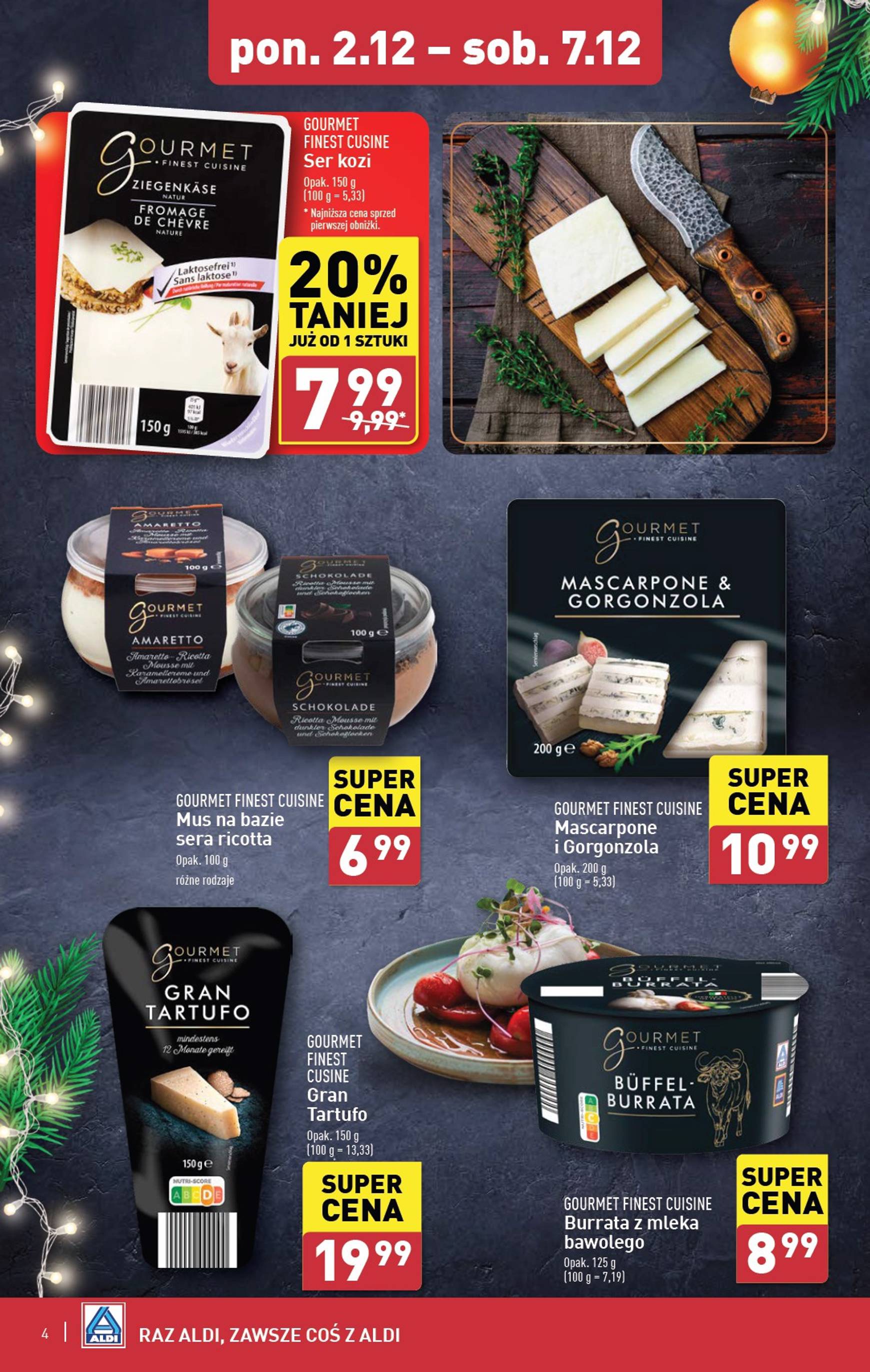 aldi - ALDI - Gourmet gazetka ważna od 02.12. - 07.12. - page: 4