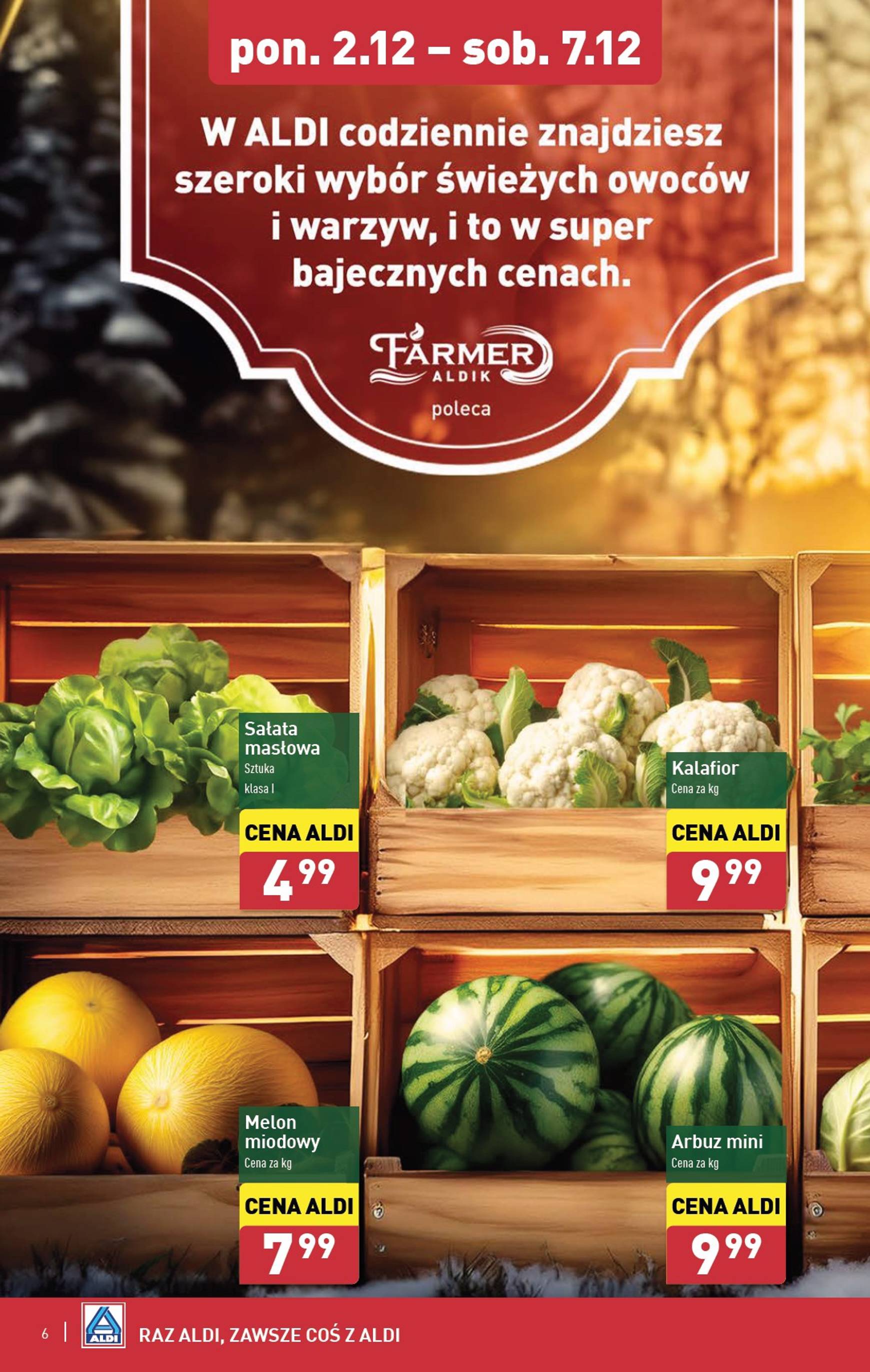 aldi - Aldi - Farmer Aldik gazetka ważna od 02.12. - 07.12. - page: 6