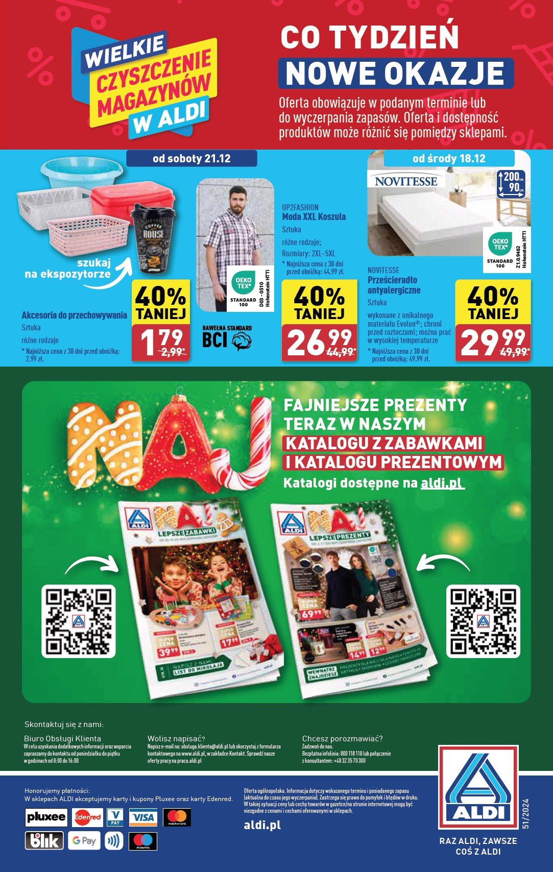 aldi - ALDI - Artykuły przemysłowe i tekstylia gazetka ważna od 18.12. - 21.12. - page: 16