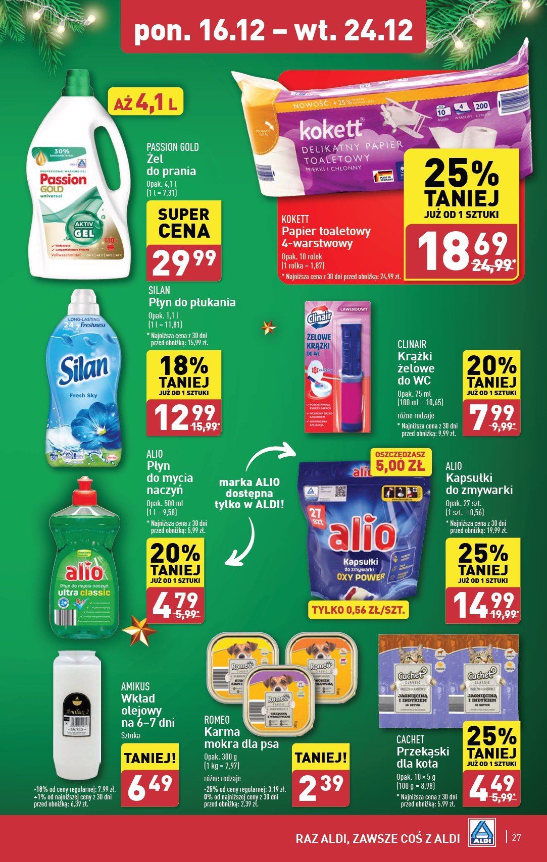 aldi - ALDI gazetka ważna od 16.12. - 24.12. - page: 27