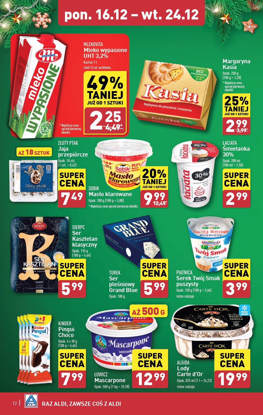 aldi - ALDI gazetka ważna od 16.12. - 24.12. - page: 12