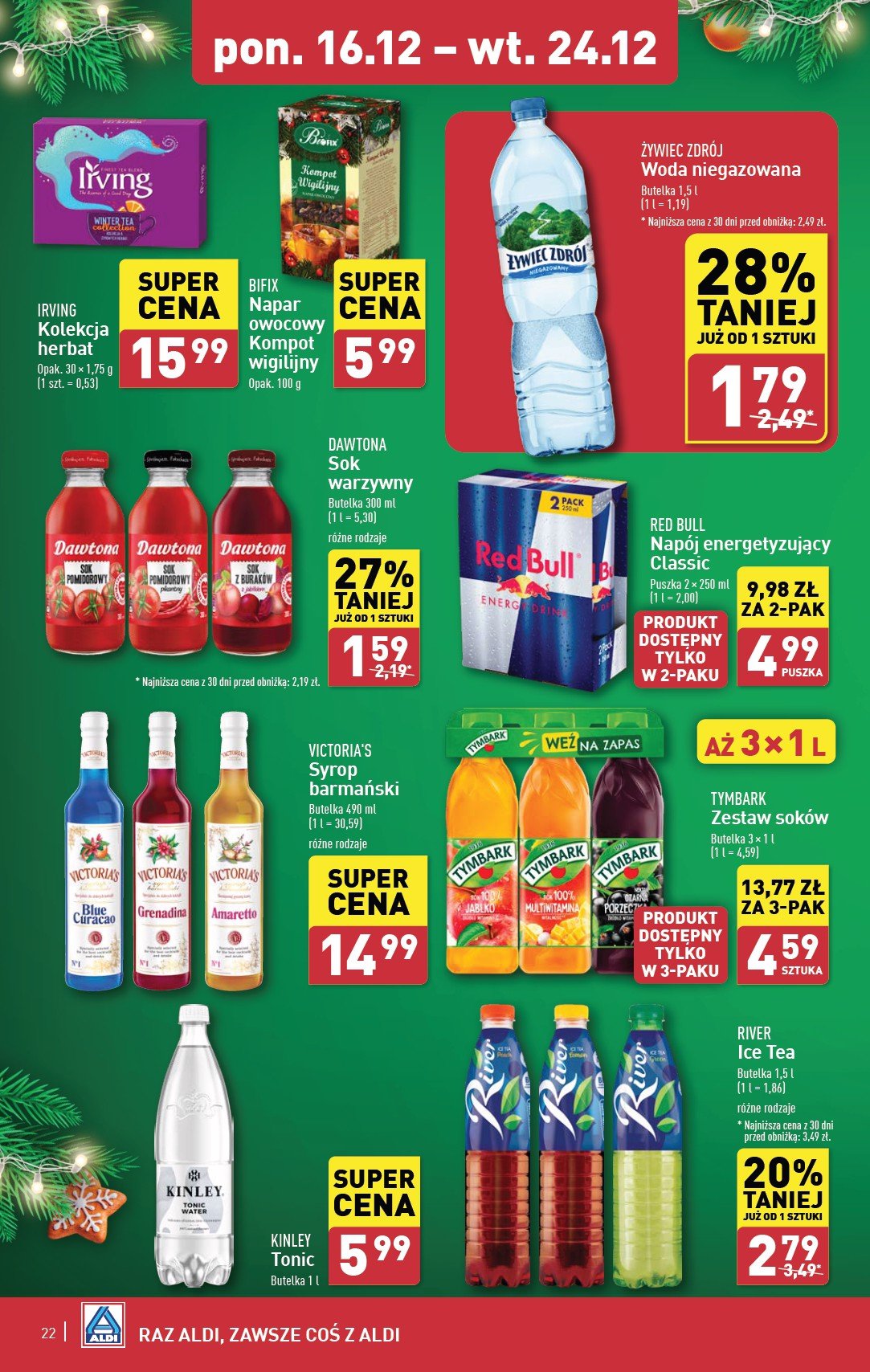 aldi - ALDI gazetka ważna od 16.12. - 24.12. - page: 22