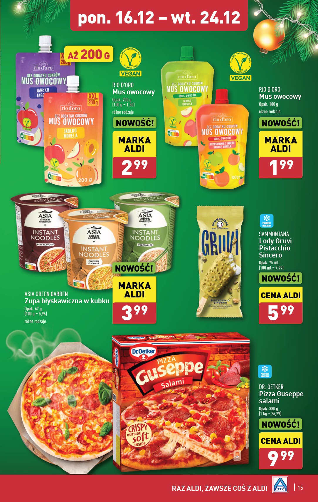 aldi - ALDI gazetka ważna od 16.12. - 24.12. - page: 15