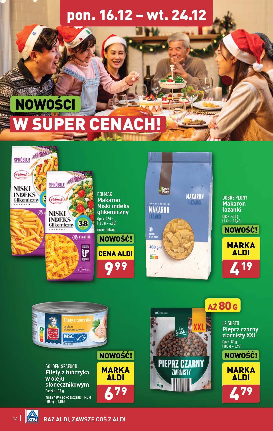 aldi - ALDI gazetka ważna od 16.12. - 24.12. - page: 14