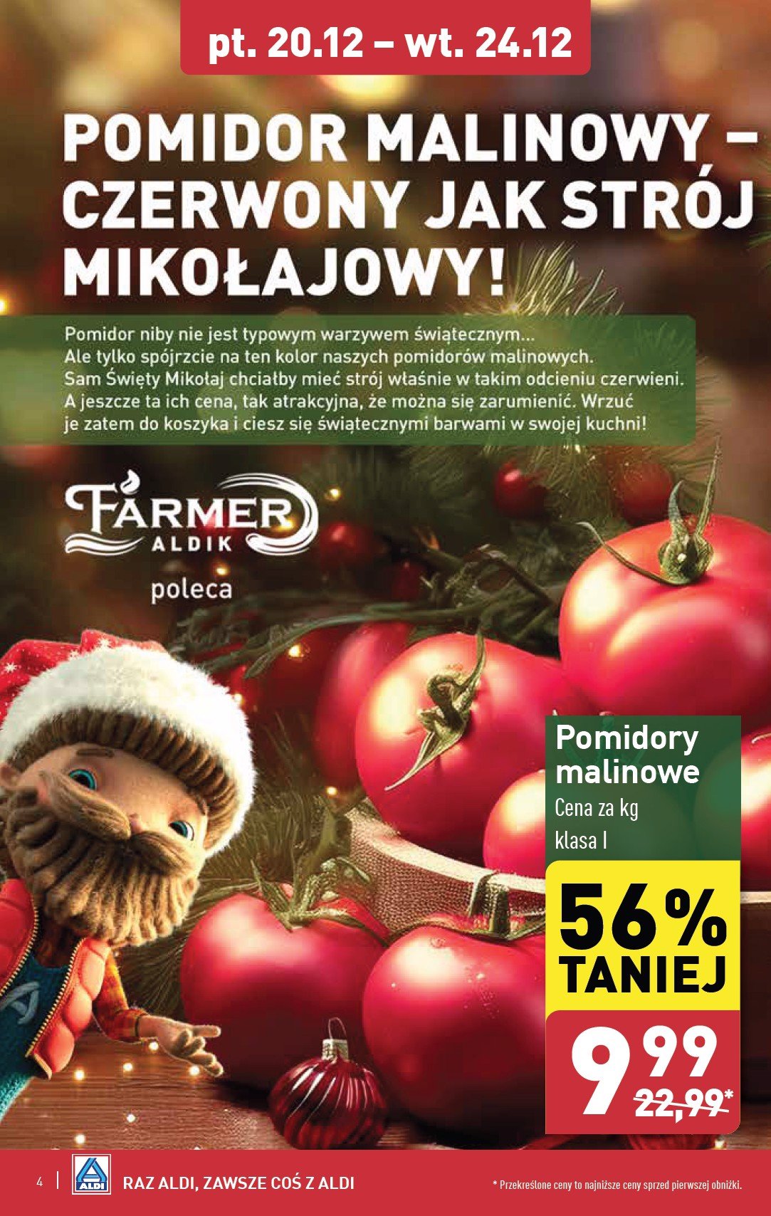 aldi - ALDI - Farmer Aldik gazetka ważna od 16.12. - 24.12. - page: 4