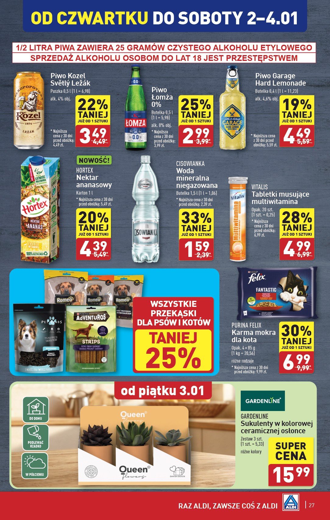 aldi - ALDI gazetka ważna od 27.12. - 04.01. - page: 27