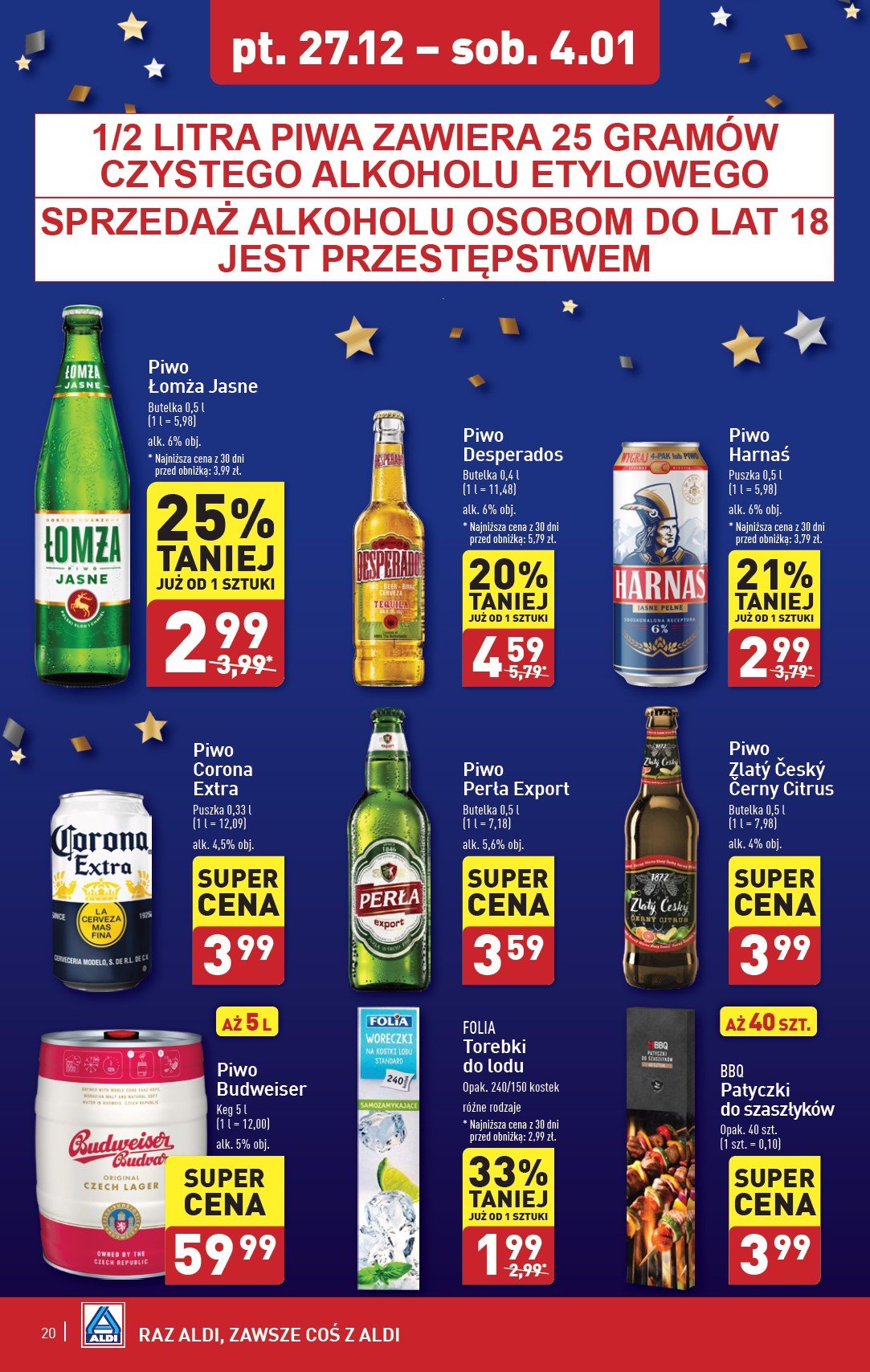 aldi - ALDI gazetka ważna od 27.12. - 04.01. - page: 20