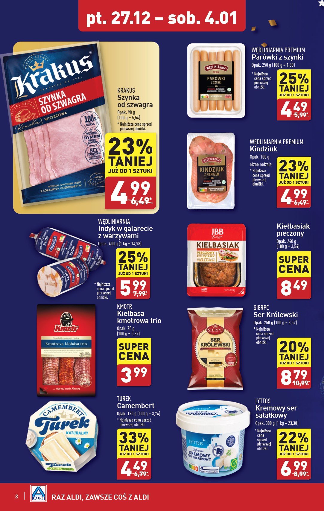 aldi - ALDI gazetka ważna od 27.12. - 04.01. - page: 8