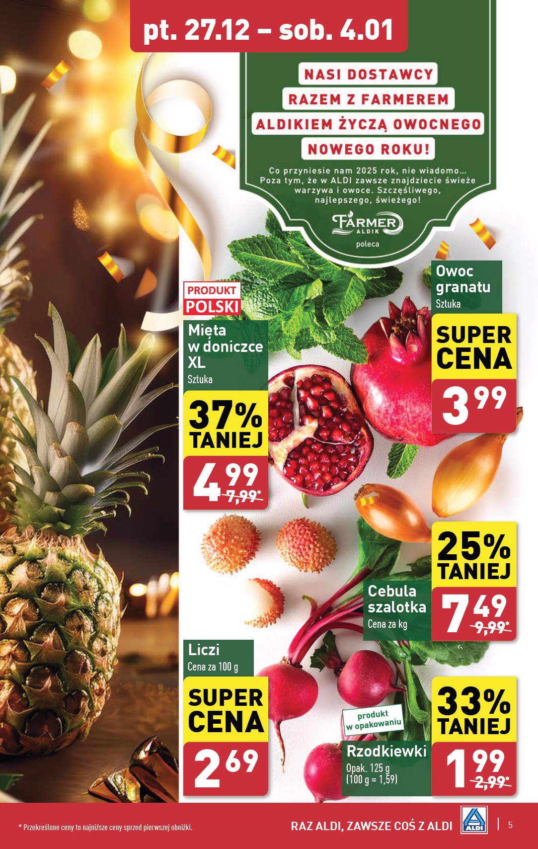 aldi - ALDI - Farmer Aldik gazetka ważna od 27.12. - 04.01. - page: 5