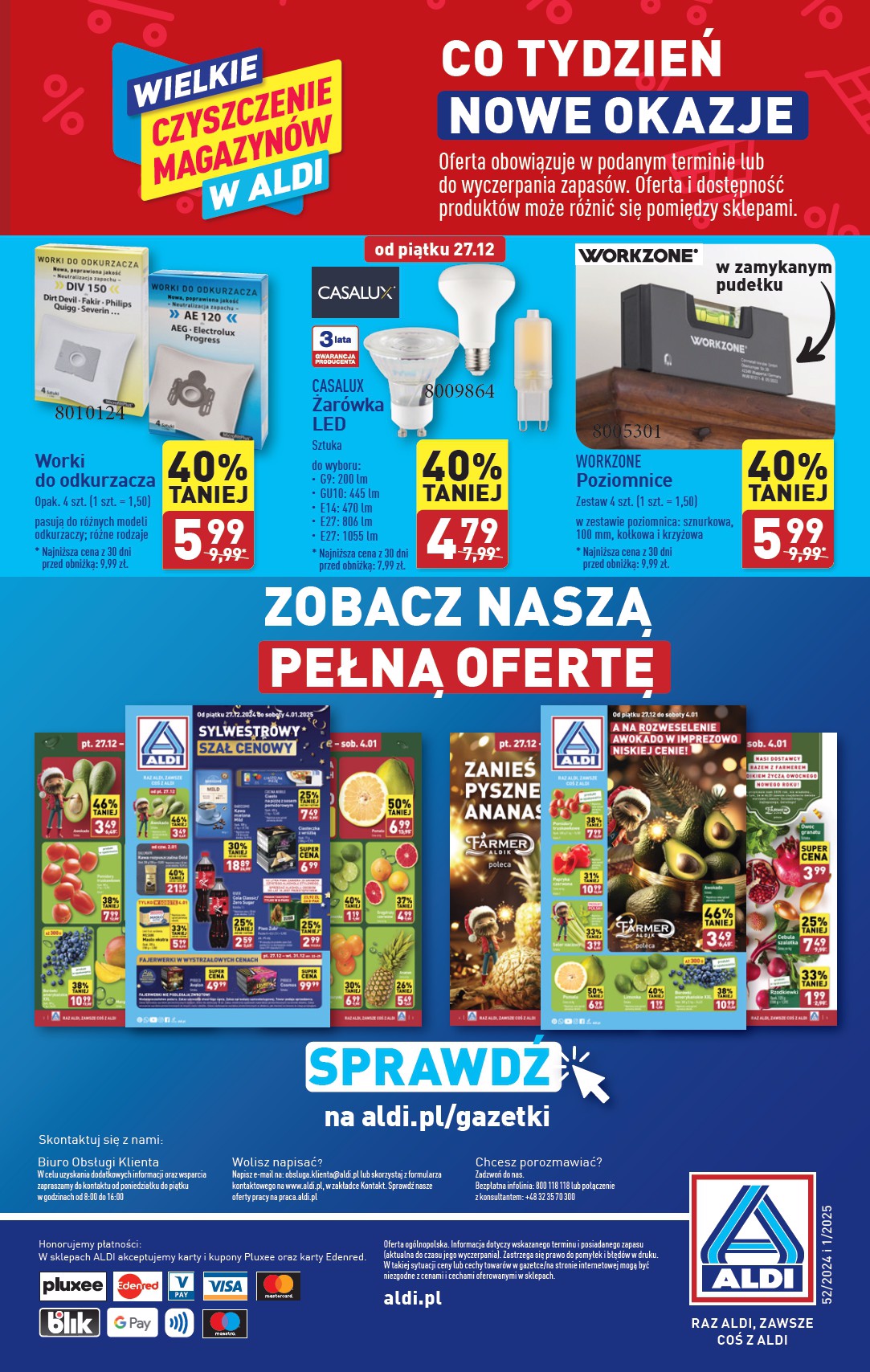 aldi - ALDI - Artykuły przemysłowe i tekstylia gazetka ważna od 27.12. - 04.01. - page: 16