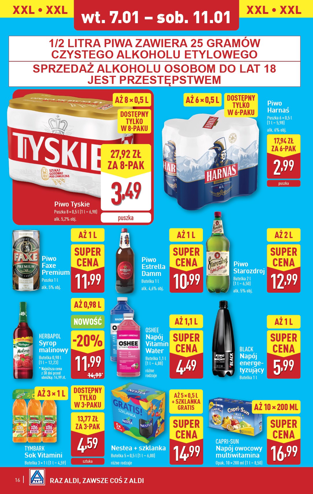 aldi - ALDI gazetka ważna od 07.01. - 11.01. - page: 16