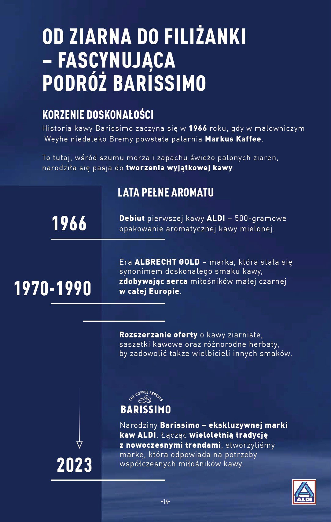 aldi - ALDI - Poznaj świat naszych kaw gazetka ważna od 07.01. - 11.01. - page: 14