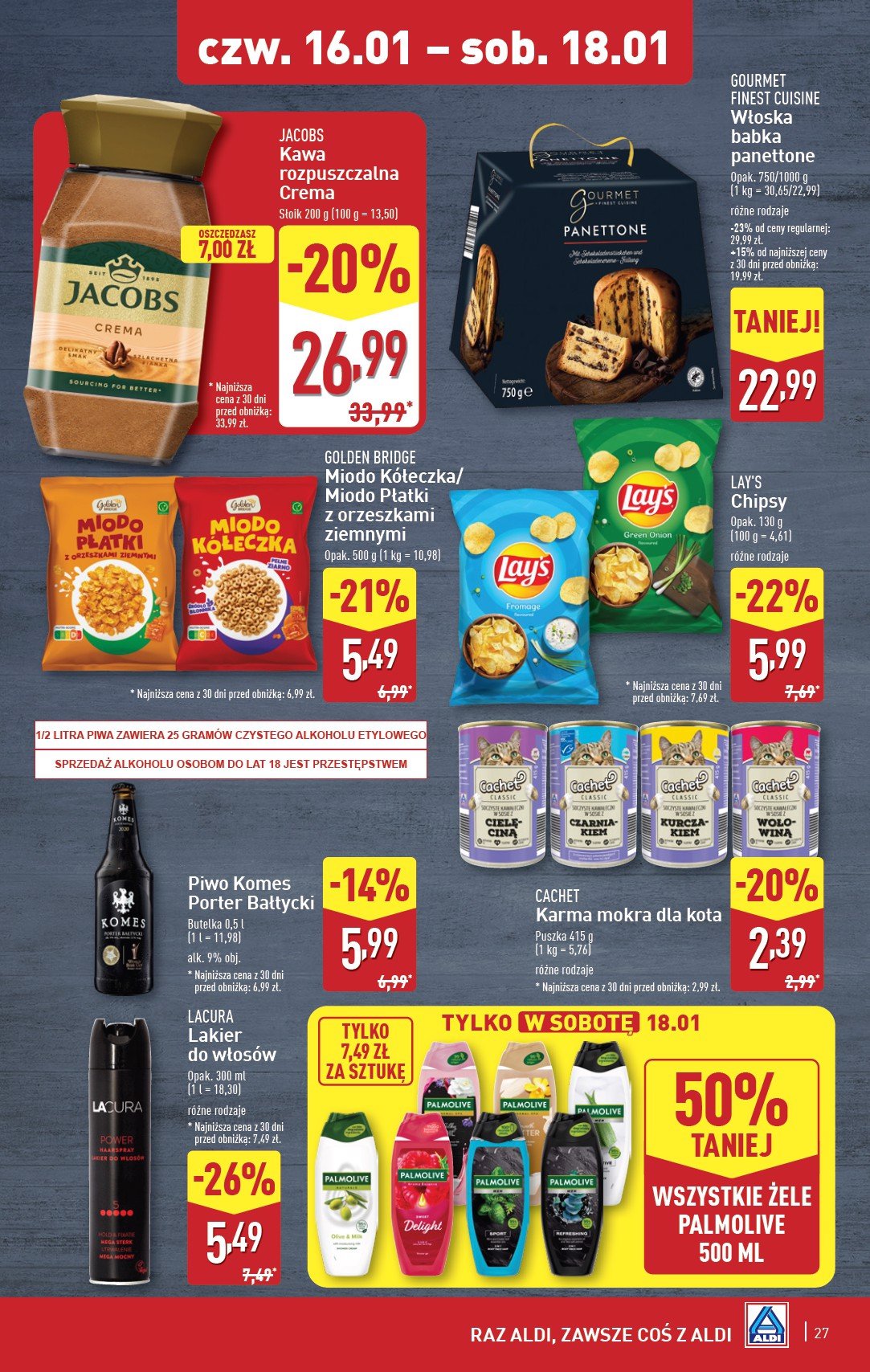 aldi - ALDI gazetka ważna od 13.01. - 18.01. - page: 27