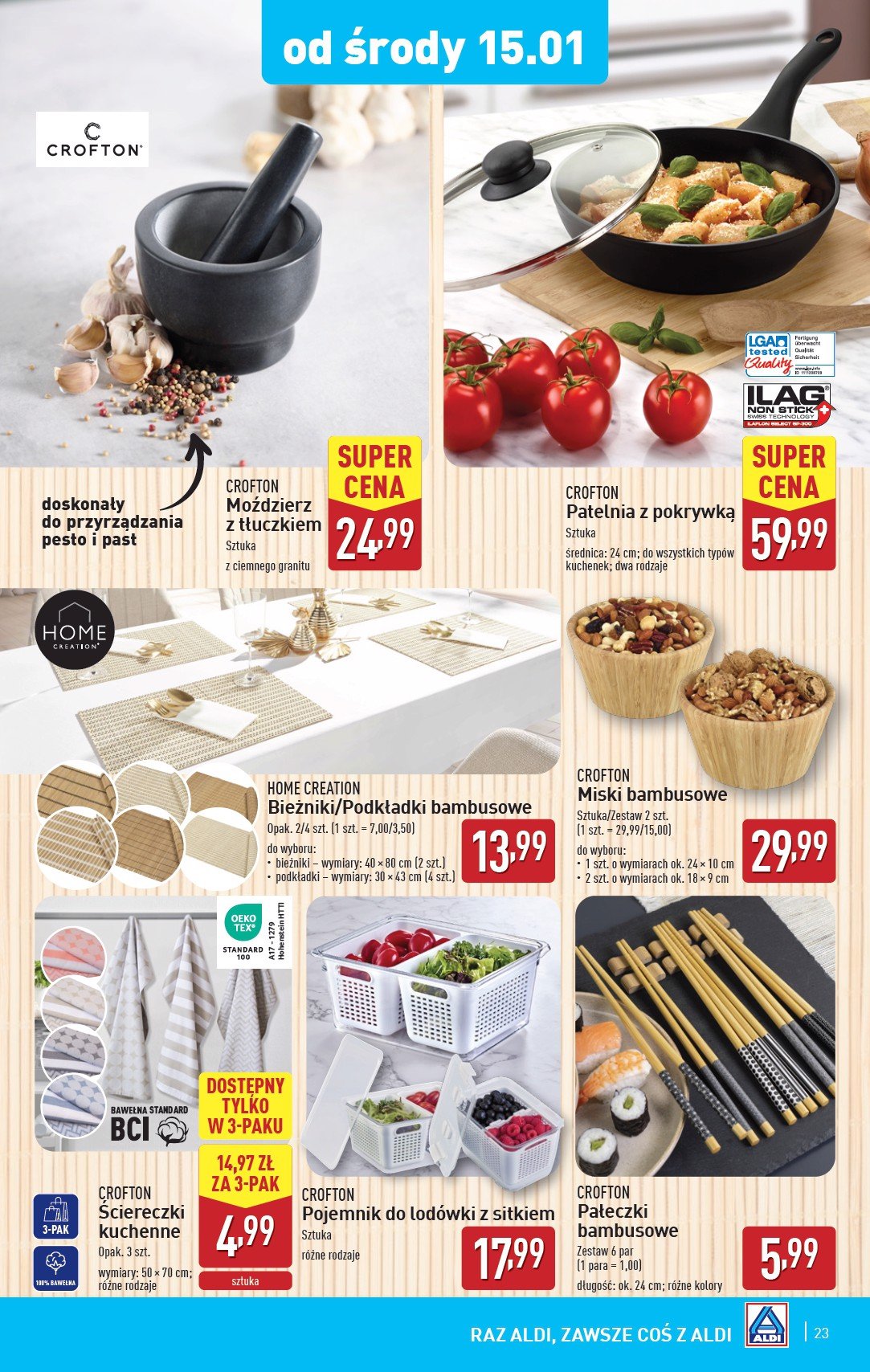 aldi - ALDI gazetka ważna od 13.01. - 18.01. - page: 23