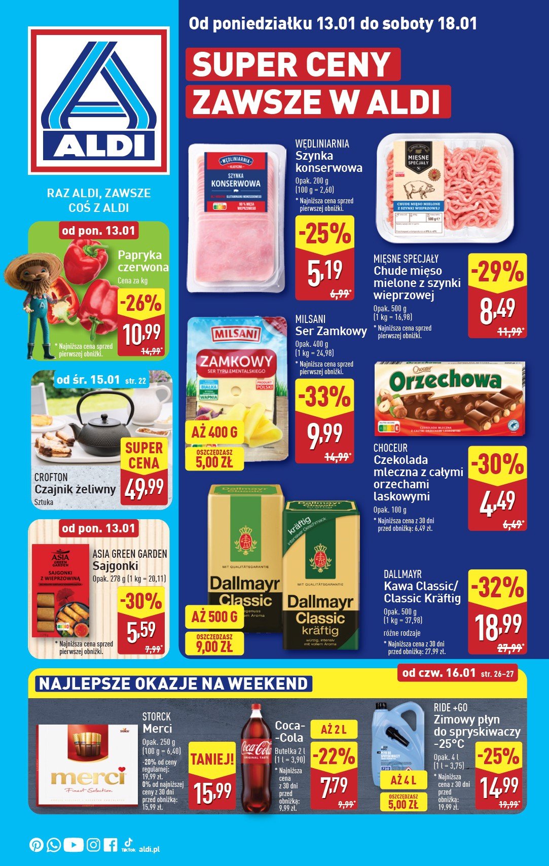 aldi - ALDI gazetka ważna od 13.01. - 18.01.