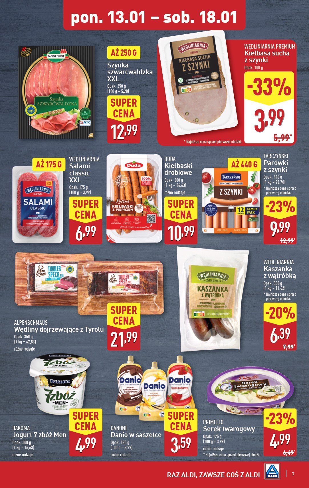 aldi - ALDI gazetka ważna od 13.01. - 18.01. - page: 7