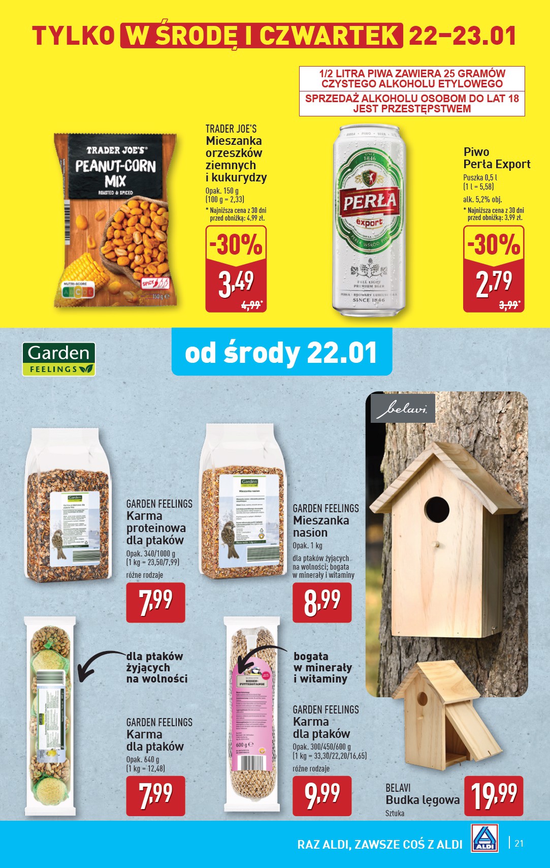 aldi - ALDI gazetka ważna od 20.01. - 26.01. - page: 21