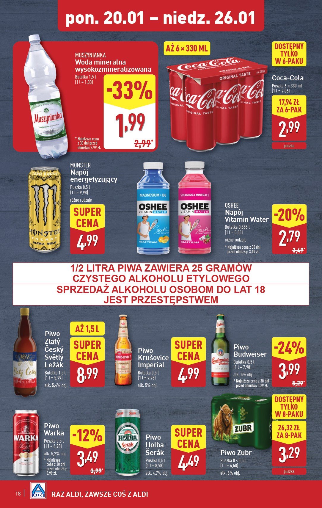 aldi - ALDI gazetka ważna od 20.01. - 26.01. - page: 18