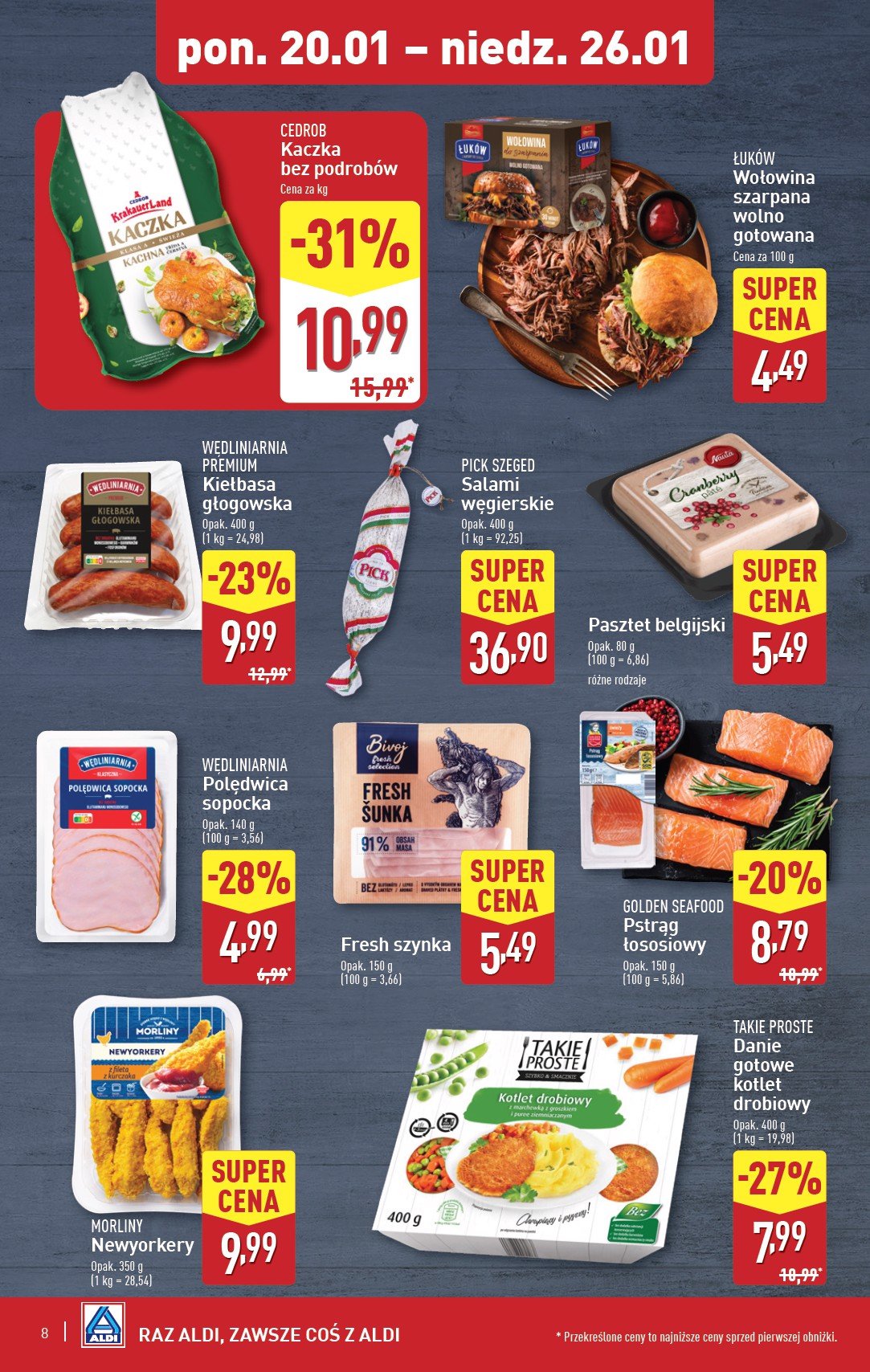 aldi - ALDI gazetka ważna od 20.01. - 26.01. - page: 8