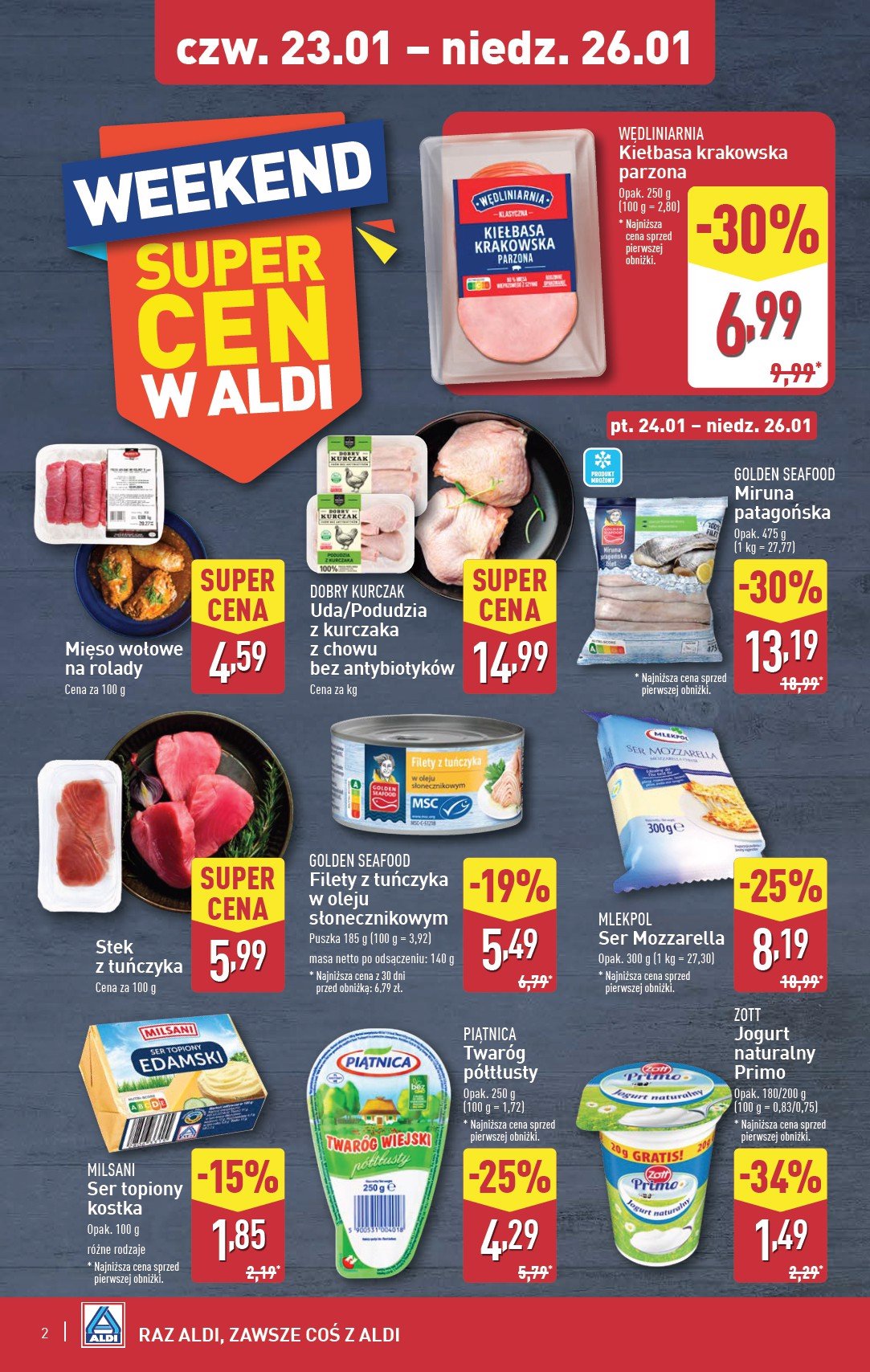 aldi - ALDI - Weekend gazetka ważna od 23.01. - 26.01. - page: 2