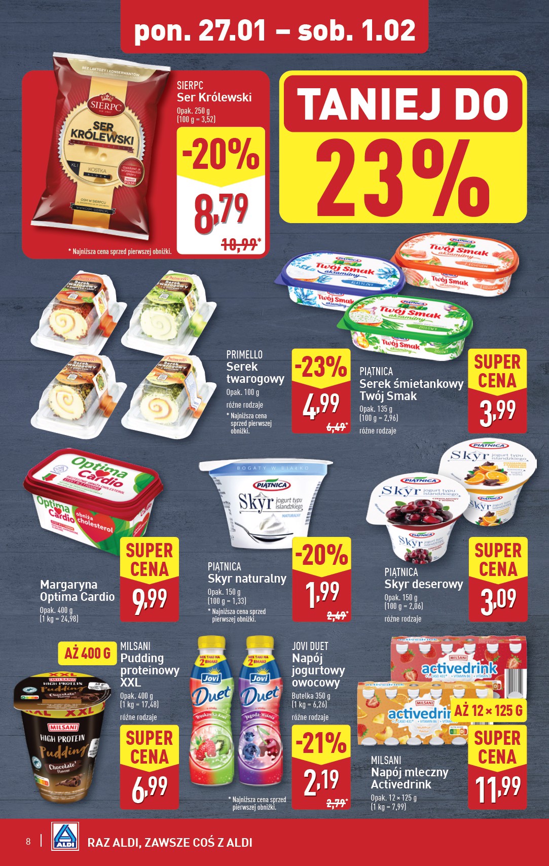 aldi - ALDI gazetka ważna od 27.01. - 01.02. - page: 8