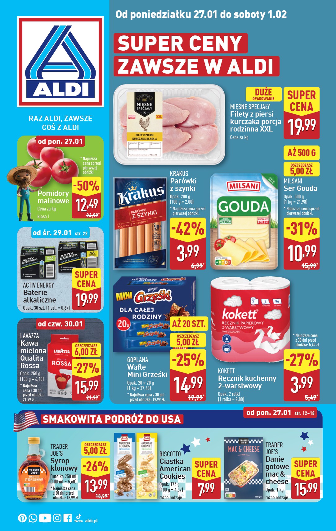 aldi - ALDI gazetka ważna od 27.01. - 01.02.